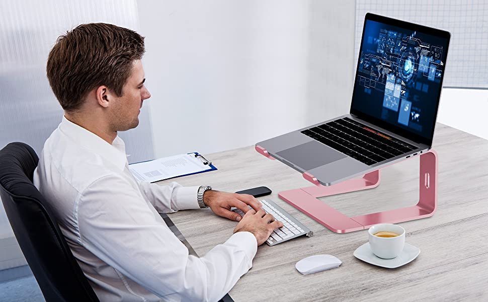 Cualidades de usar soporte elevador para laptop