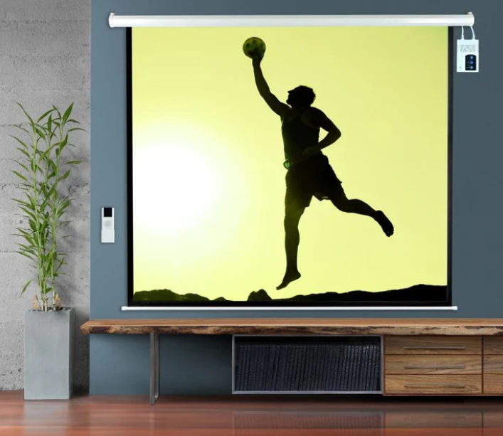 ¿Qué tipo de ecran debo elegir para una sala de cine en casa?