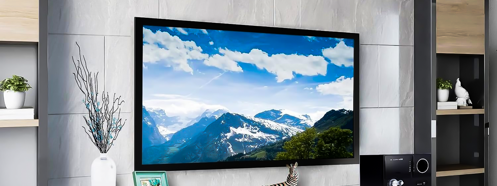 ¿Qué es un soporte para TV de perfil bajo?