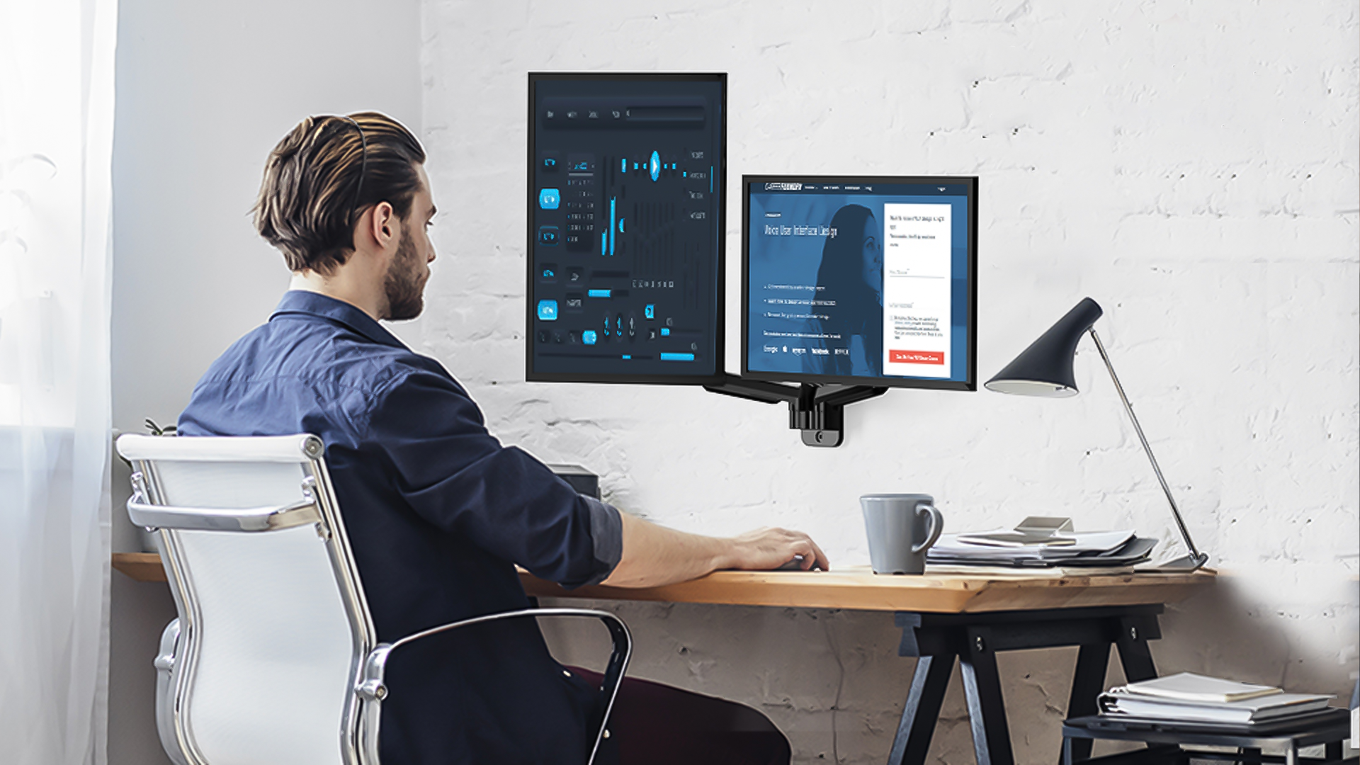 Integración de racks de monitores en entornos domésticos y de oficina