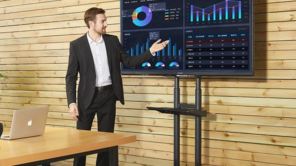 Transforme su experiencia visual con los pedestales para televisor y monitor