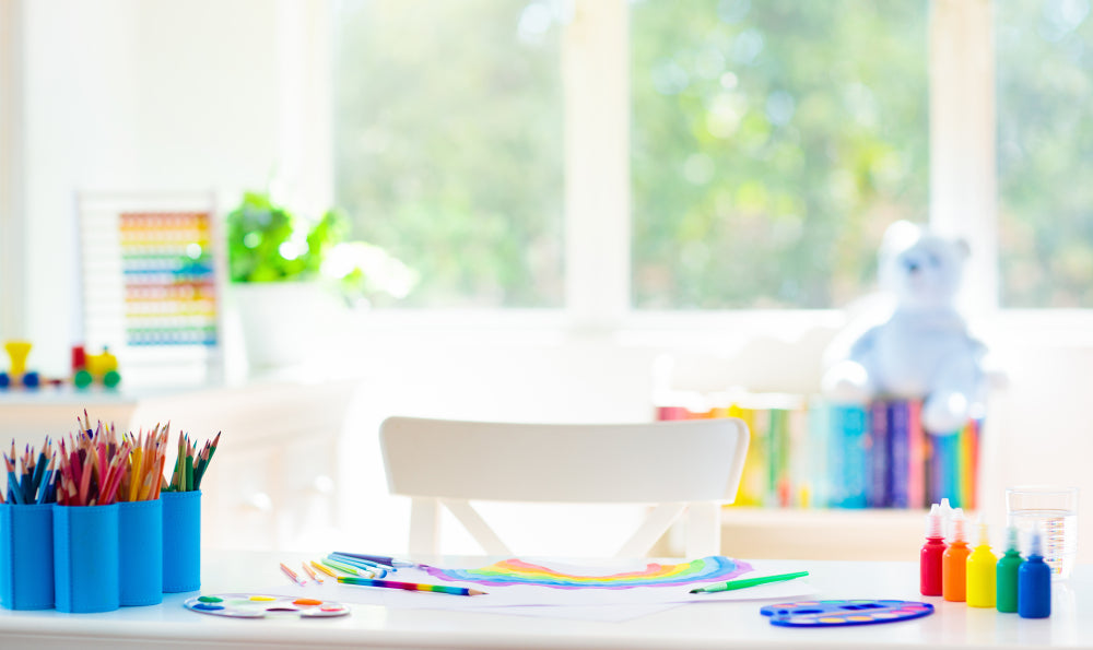 beneficios de usar un escritorio para niños