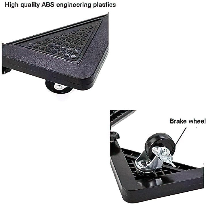 Base con ruedas para Lavadora, Cocina y Refrigeradora de 1 Puerta / Base regulable 50~70 cm