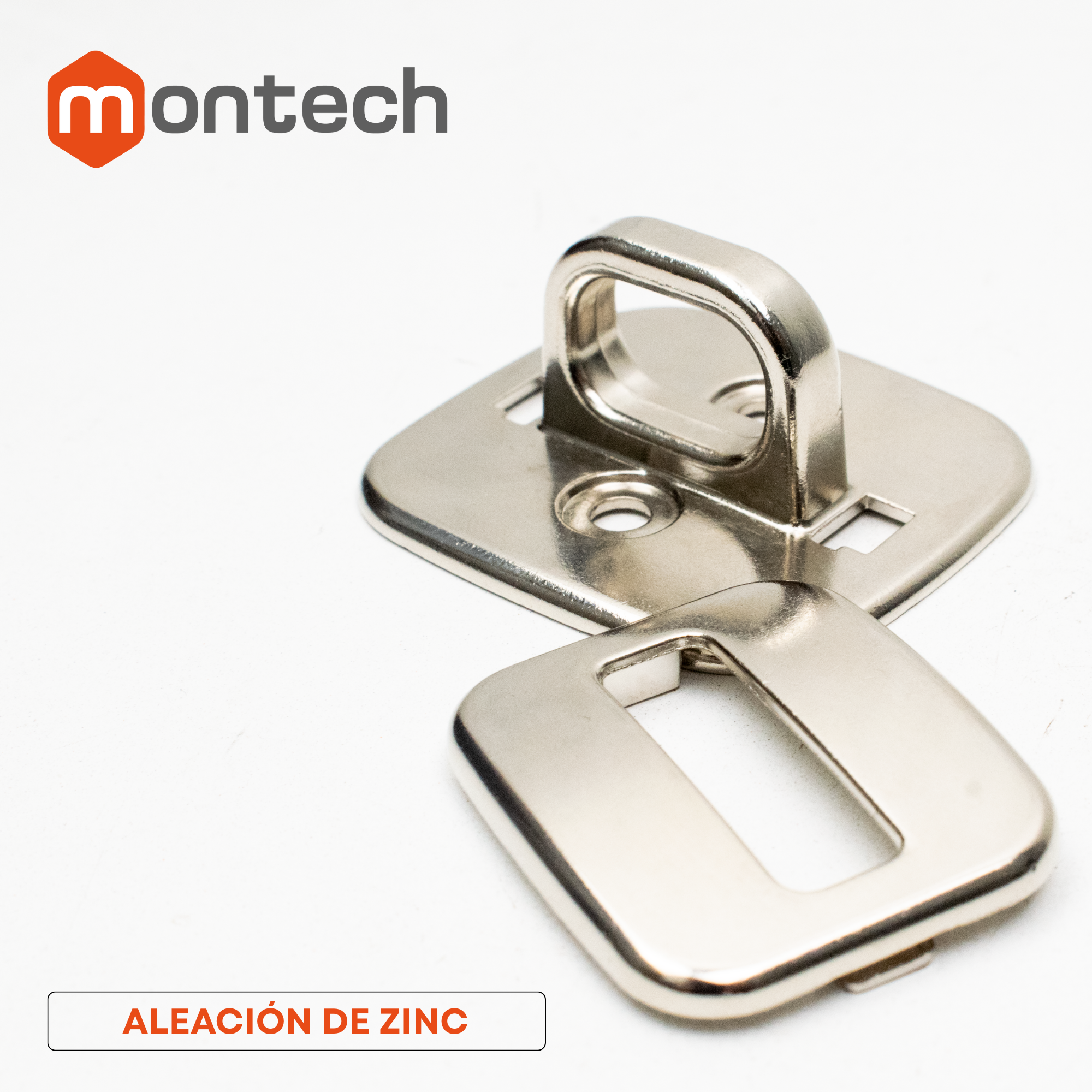 Placa Base con Anclaje para Cables de Seguridad