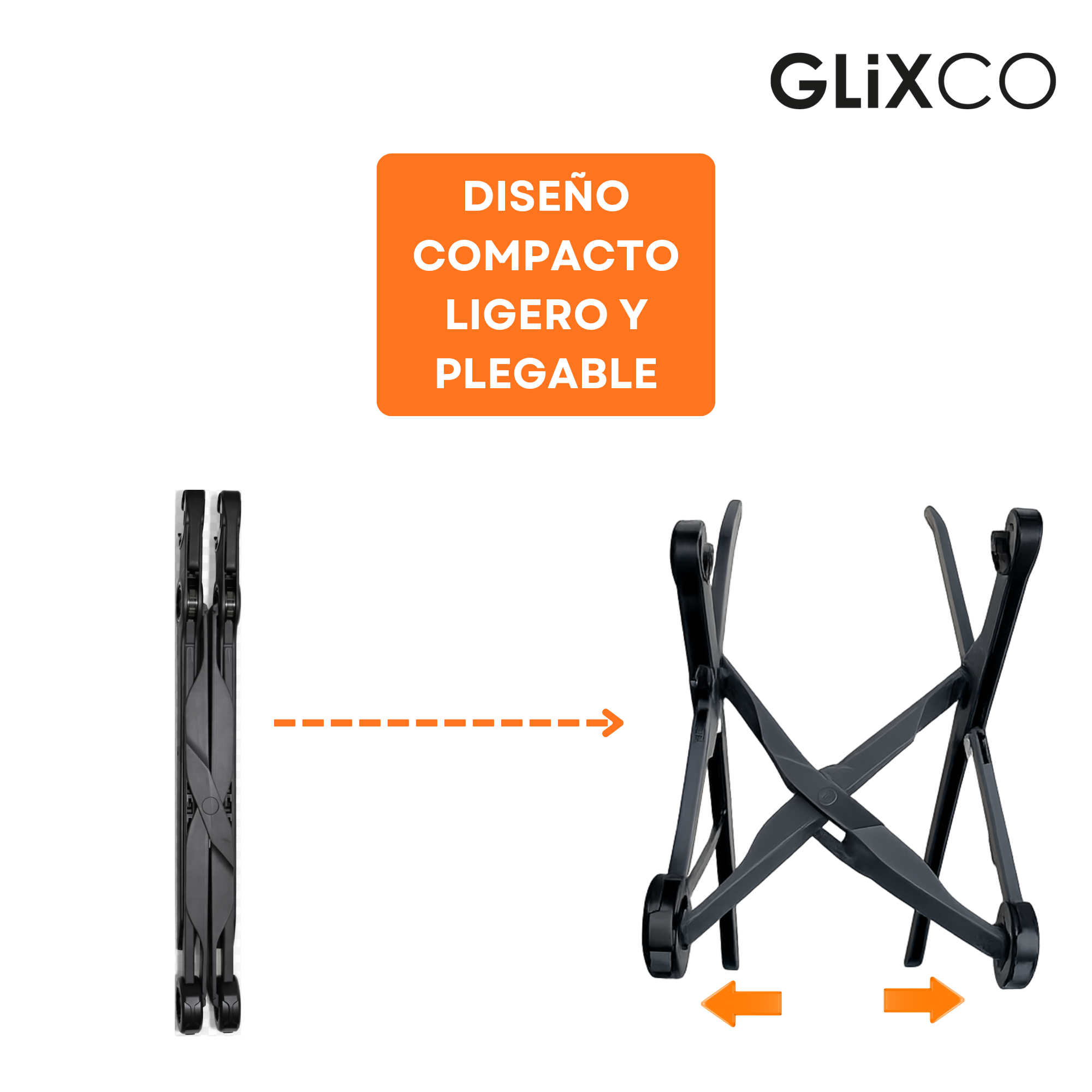 Soporte Universal para Laptop de 11 a 15 Pulg - Altura Regulable / Plegable