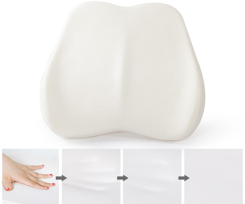 Cojín Lumbar con Espuma Viscoelástica para Silla de Oficina / Respaldo ergonomico