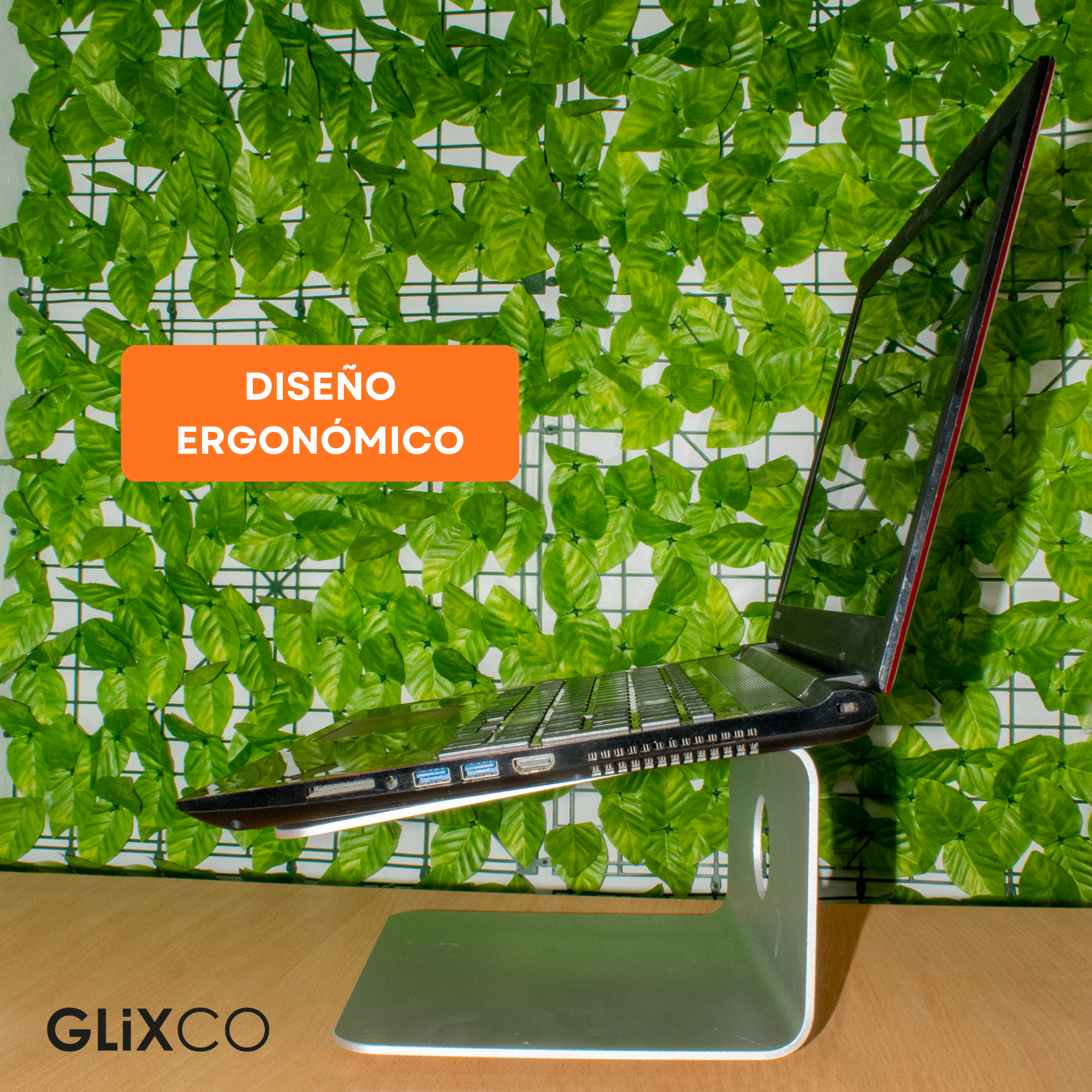 Elevador con Base Giratorio para Laptop 11 a 17 Pulg