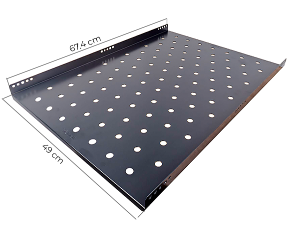 Bandeja Fija Soporta 60 kg / 49x67.4 cm (AnchoxProf.)