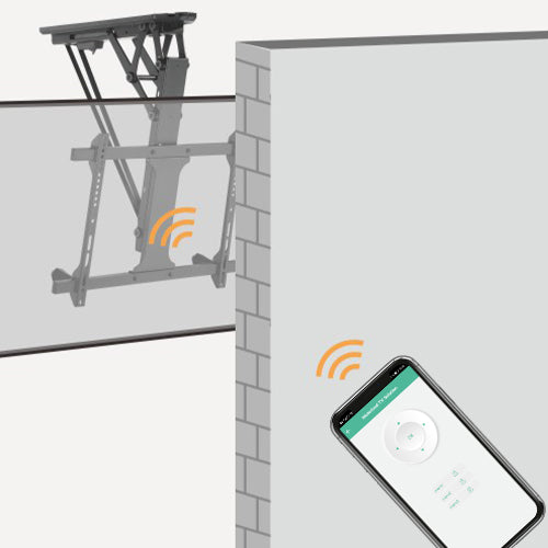 Rack Eléctrico a Control Remoto para TV 32 a 65 Pulg / VESA Max 600x400mm / Carga 35 kg