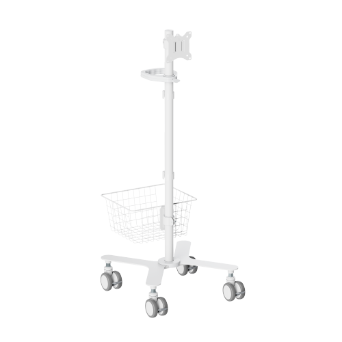 Carro médico con soporte para monitor