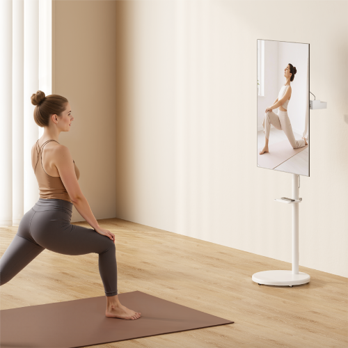 Soporte Pedestal con Base y ruedas ocultas para TV 17 a 43 Pulg / VESA Max 200x200mm