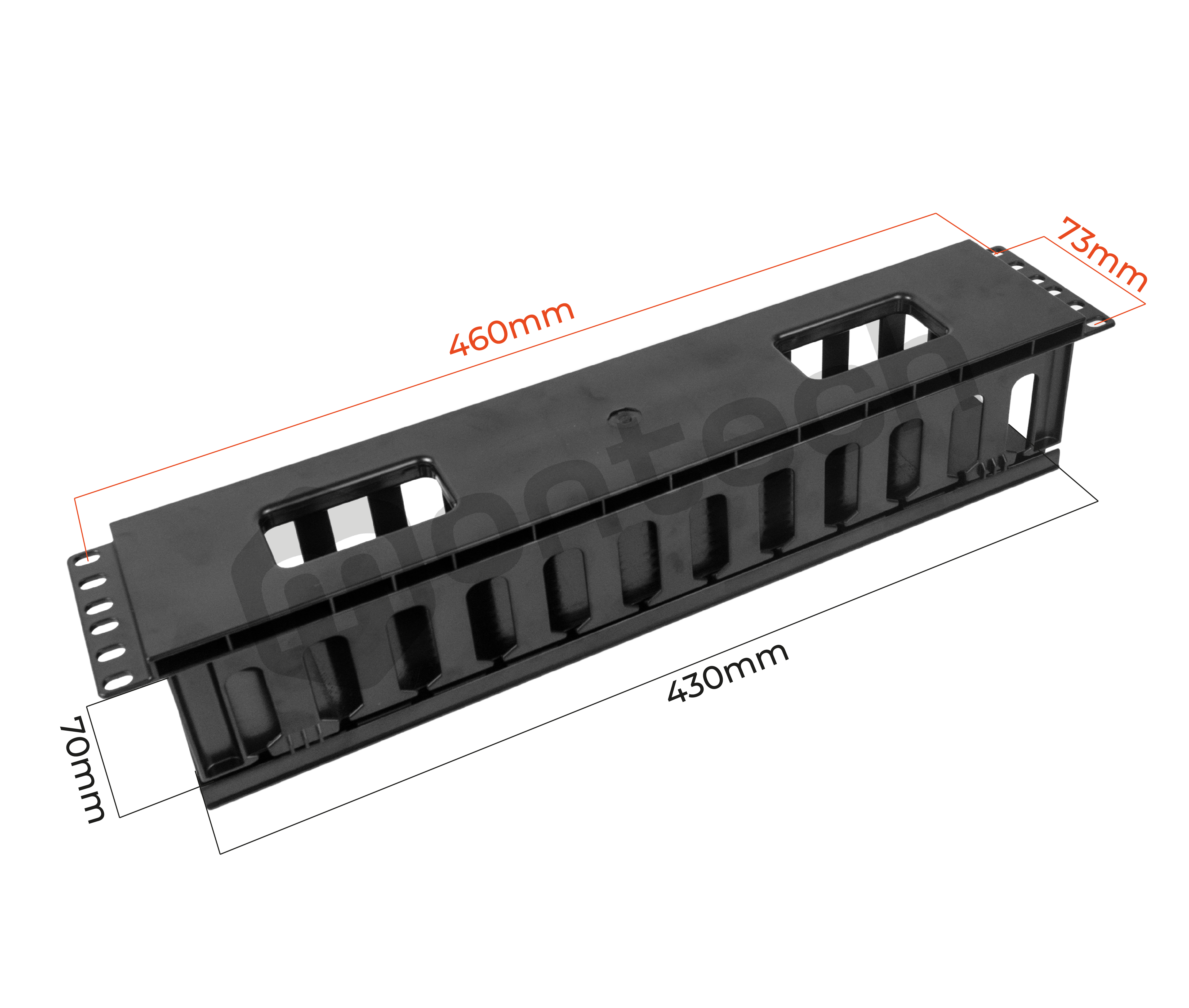 Ordenador de Cables de Plástico / 2RU /