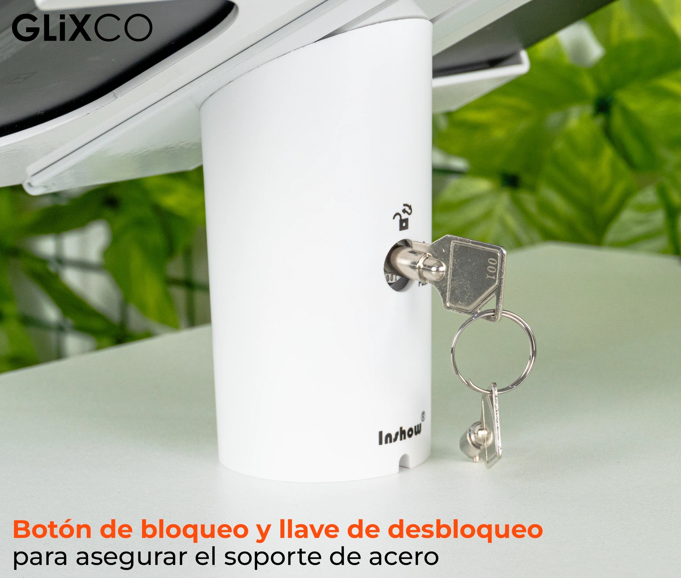 Soporte Antirrobo con Llave de seguridad para Tablet 9.5 a 10.9 Pulg