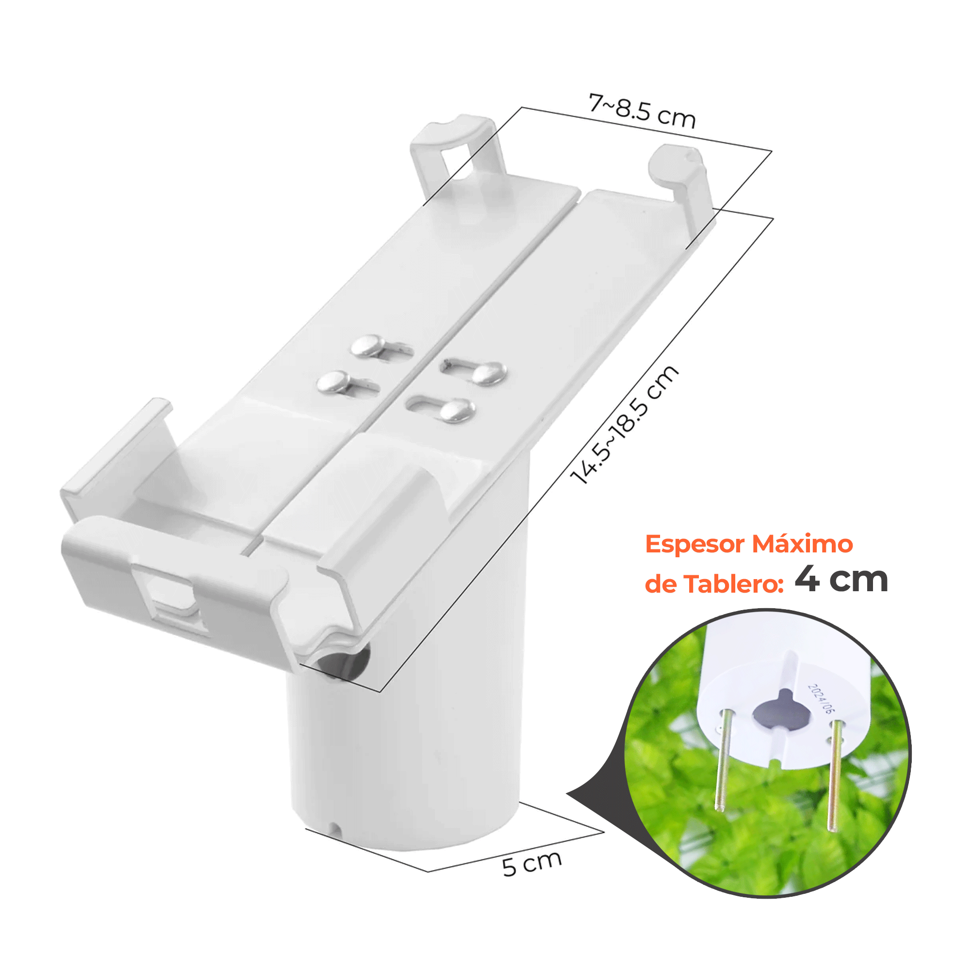 Soporte Antirrobo con Llave de seguridad para Celular*
