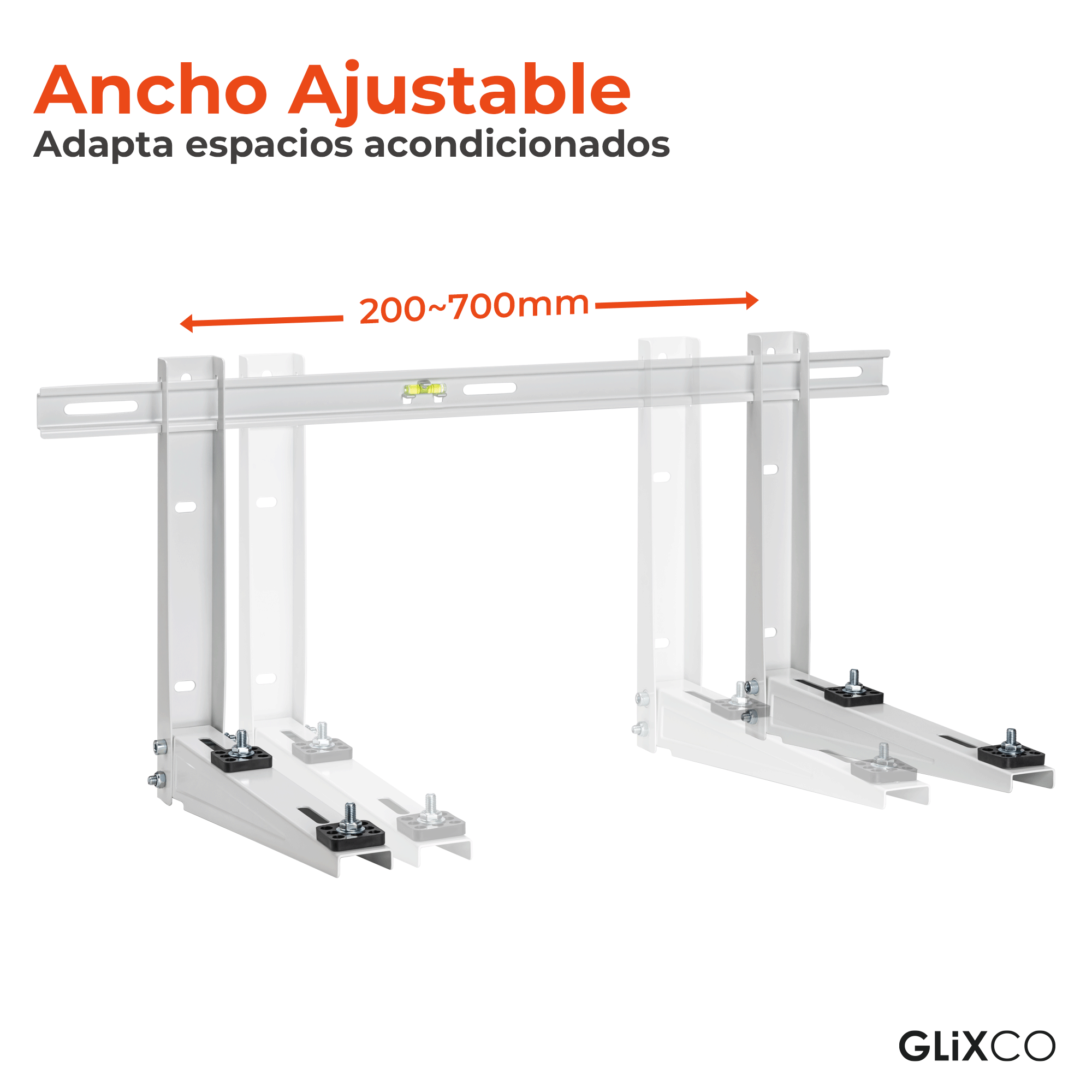 Soporte Pared para Condensador 12k / 18k / 24k BTU / Aire Acondicionado