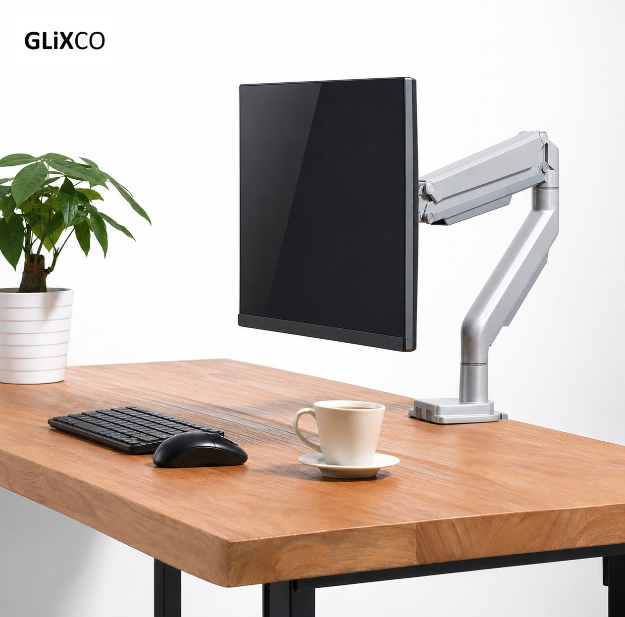 Rack Soporte con Gas Spring de Escritorio para Monitor 17 a 32 Pulg 2.0