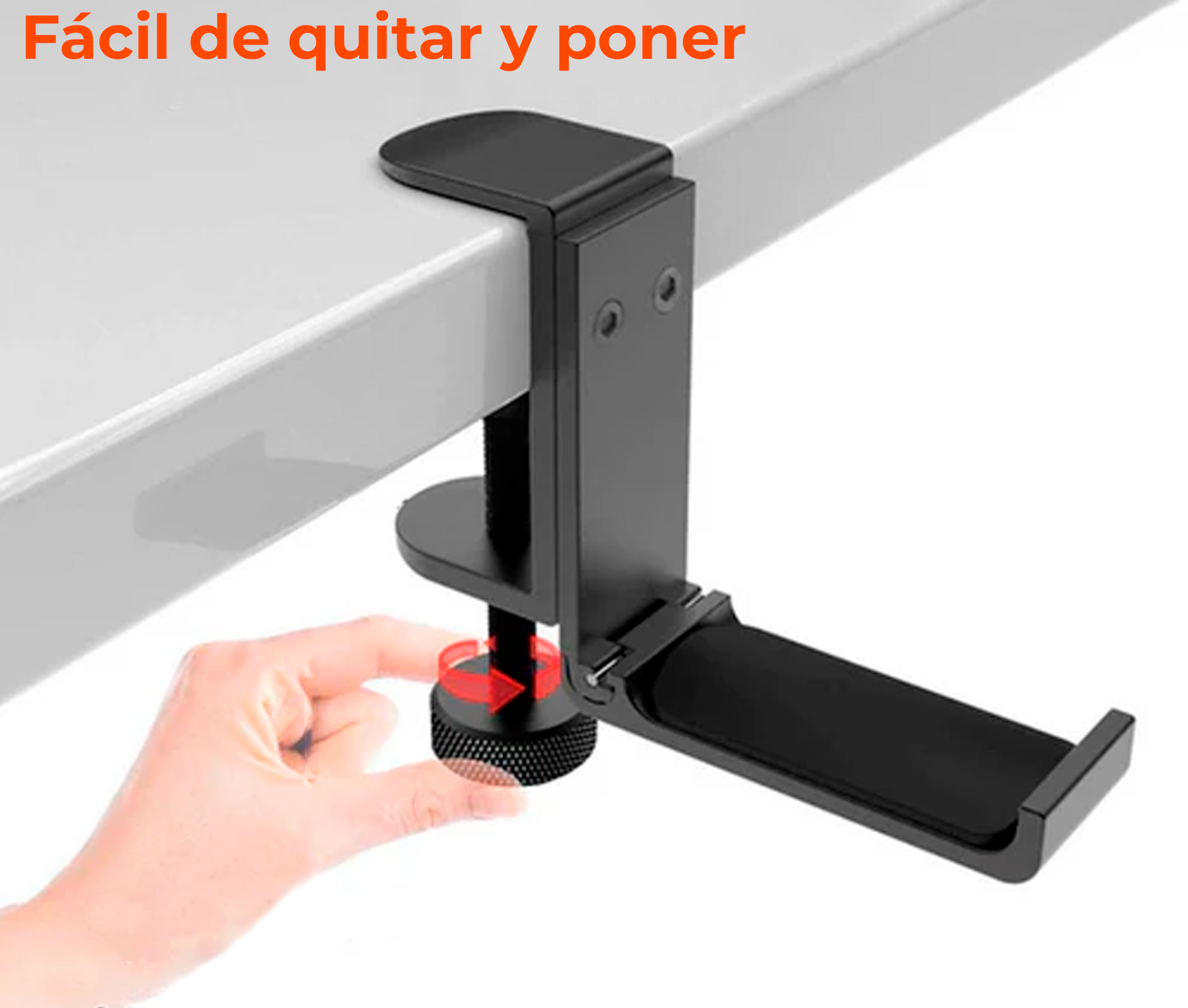 Soporte para Audífonos con Abrazadera