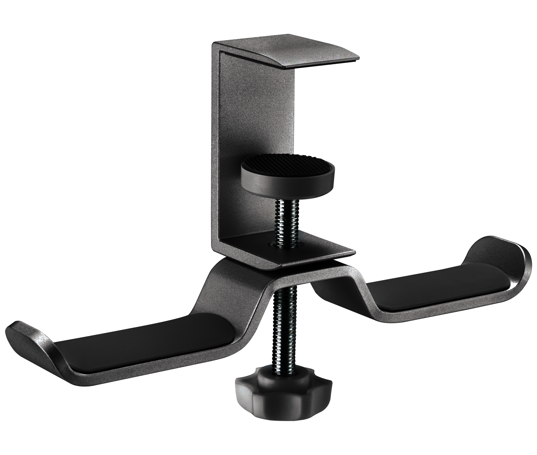 Soporte Doble para Audífonos con Abrazadera