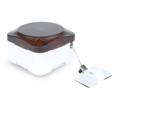 Cable Seguridad Retráctil Antirrobo con Alarma de Seguridad para Superficie Curvo