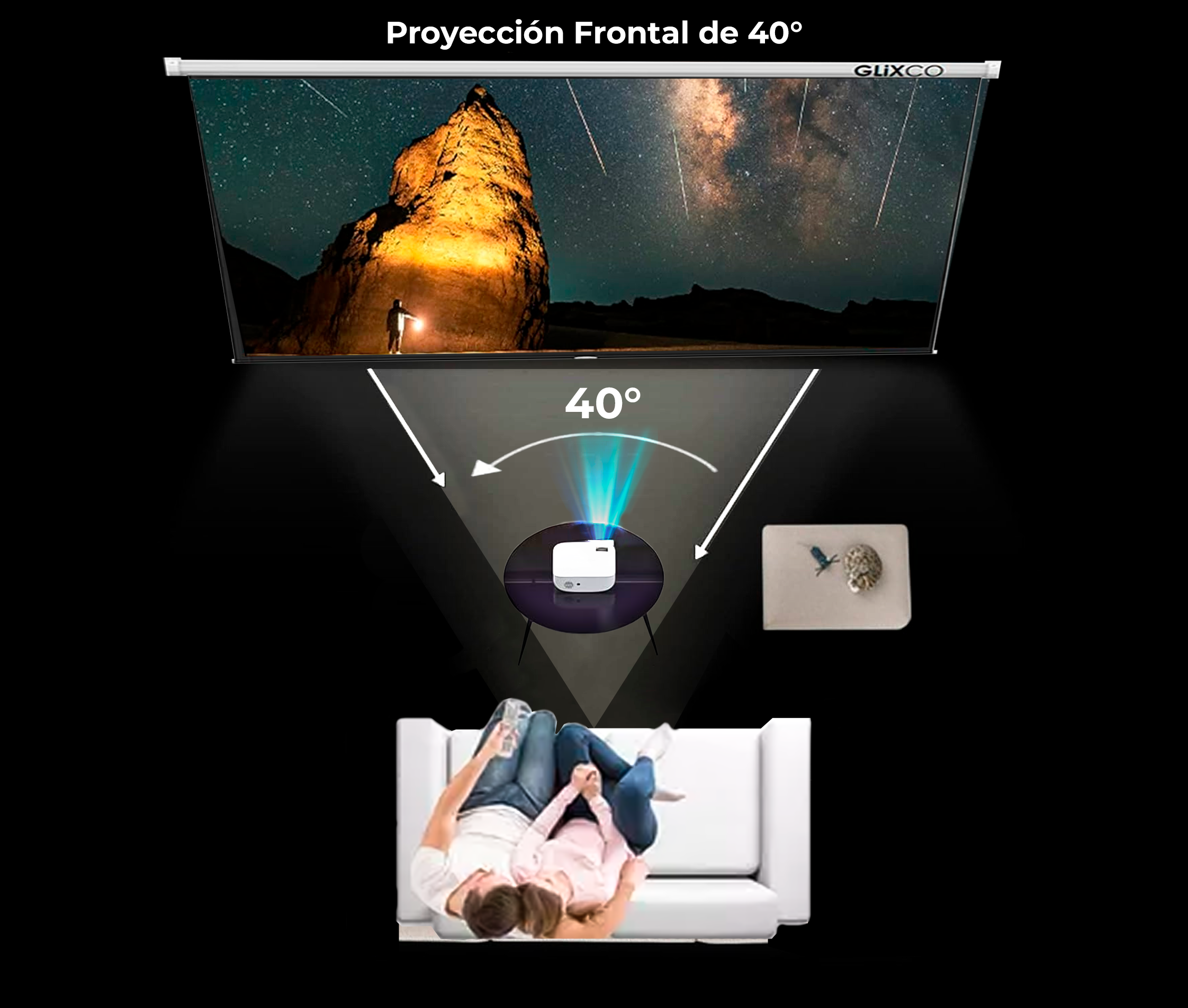 Ecran Gris Manual 120 Pulg (16:9) 2.66x1.50 m / ALR