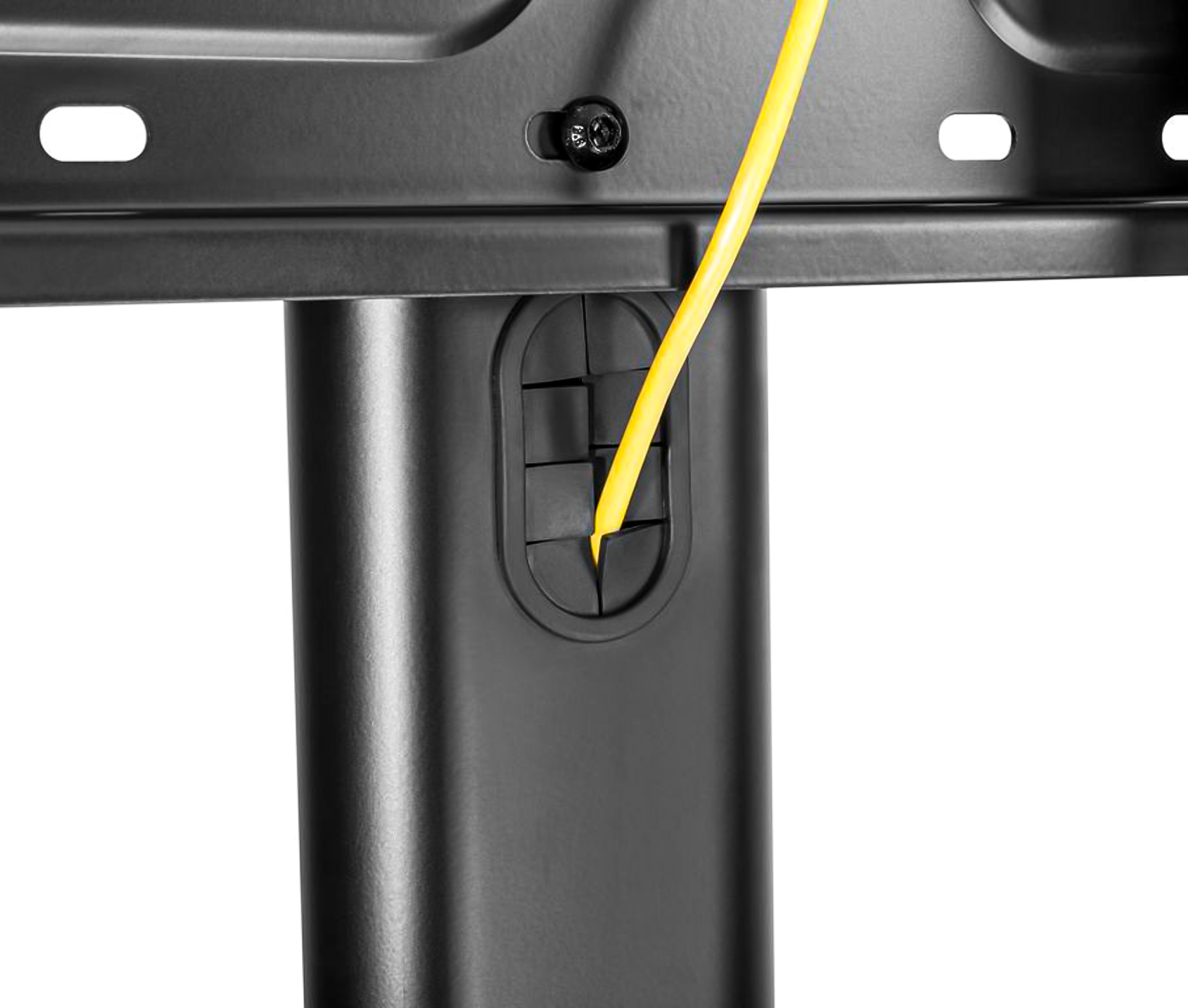 Pedestal con Ruedas y Gabinete para TV 60 a 100 Pulg / VESA Max 1000x600mm / Carga 100 kg