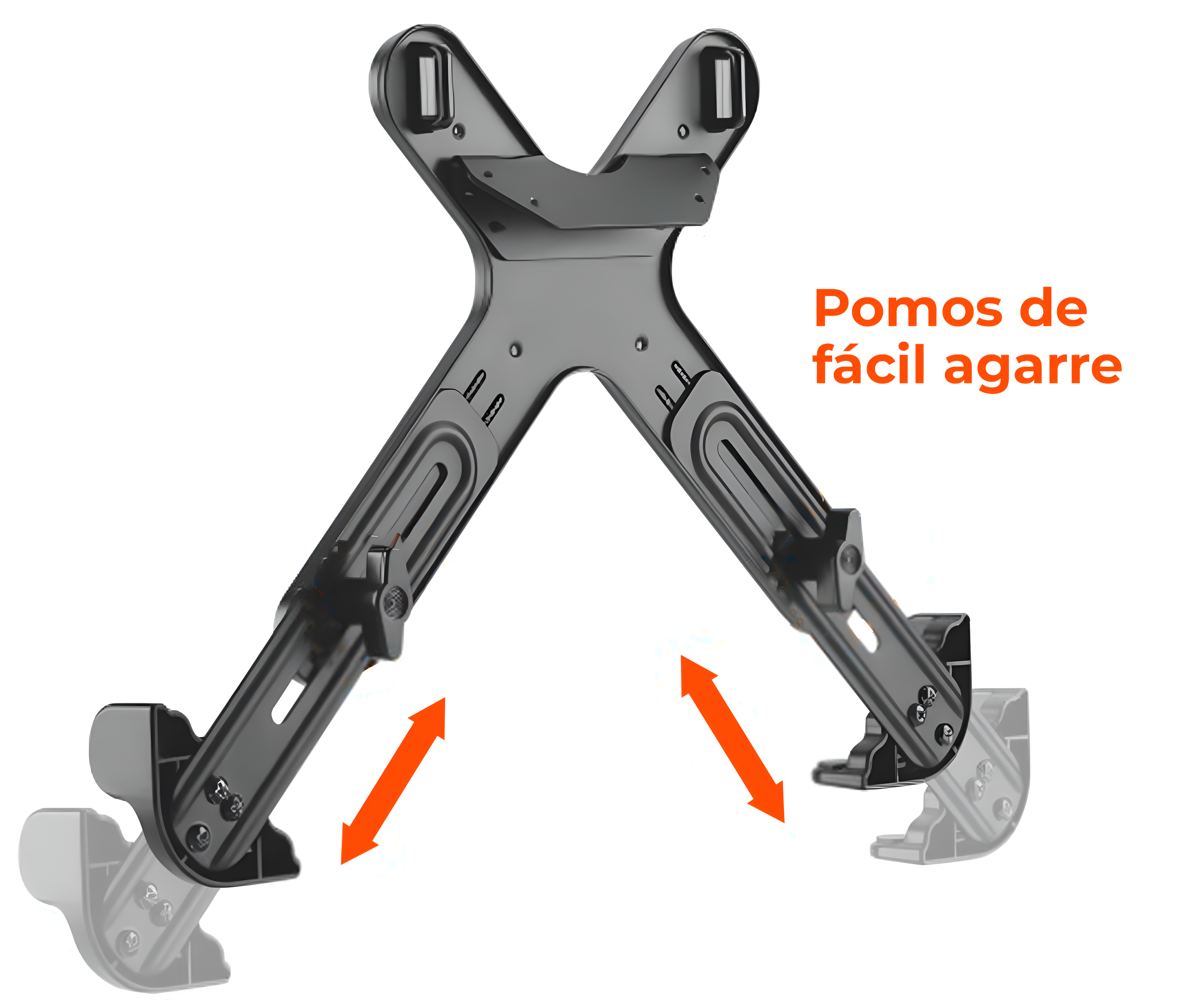 Rack Soporte de Escritorio para Laptop hasta 11 a 15.6 Pulg / Gas Spring Hidraulico