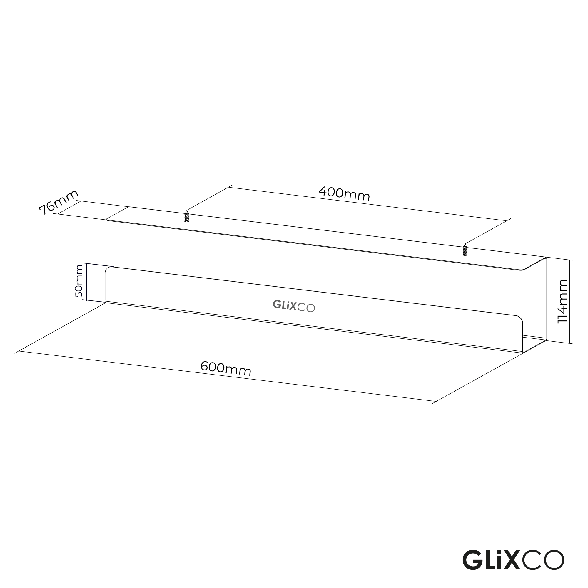 Organizador Bandeja para Cables - Debajo del Escritorio