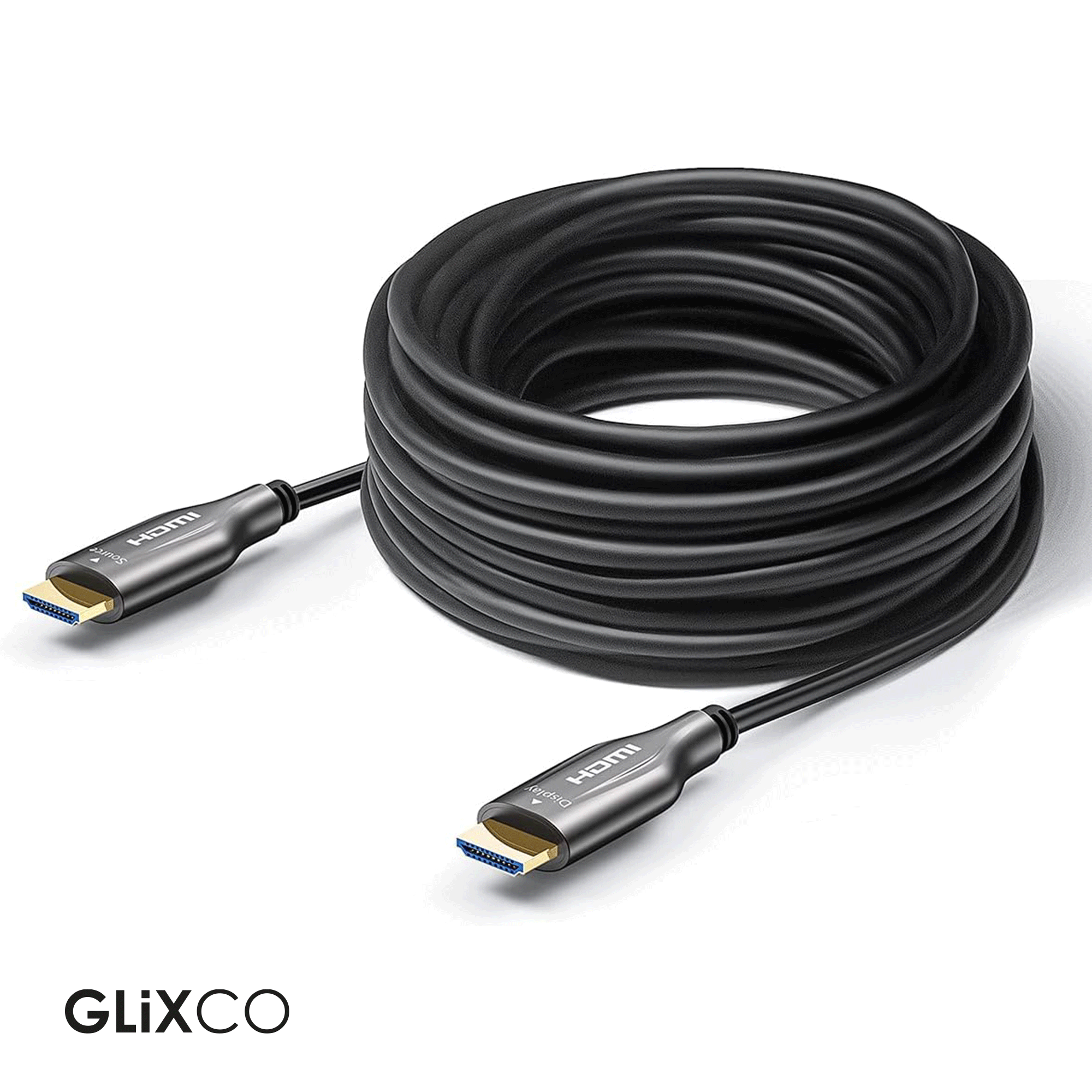 Cable HDMI 4k de fibra óptica, HDMI 2.0, 18Gbps
