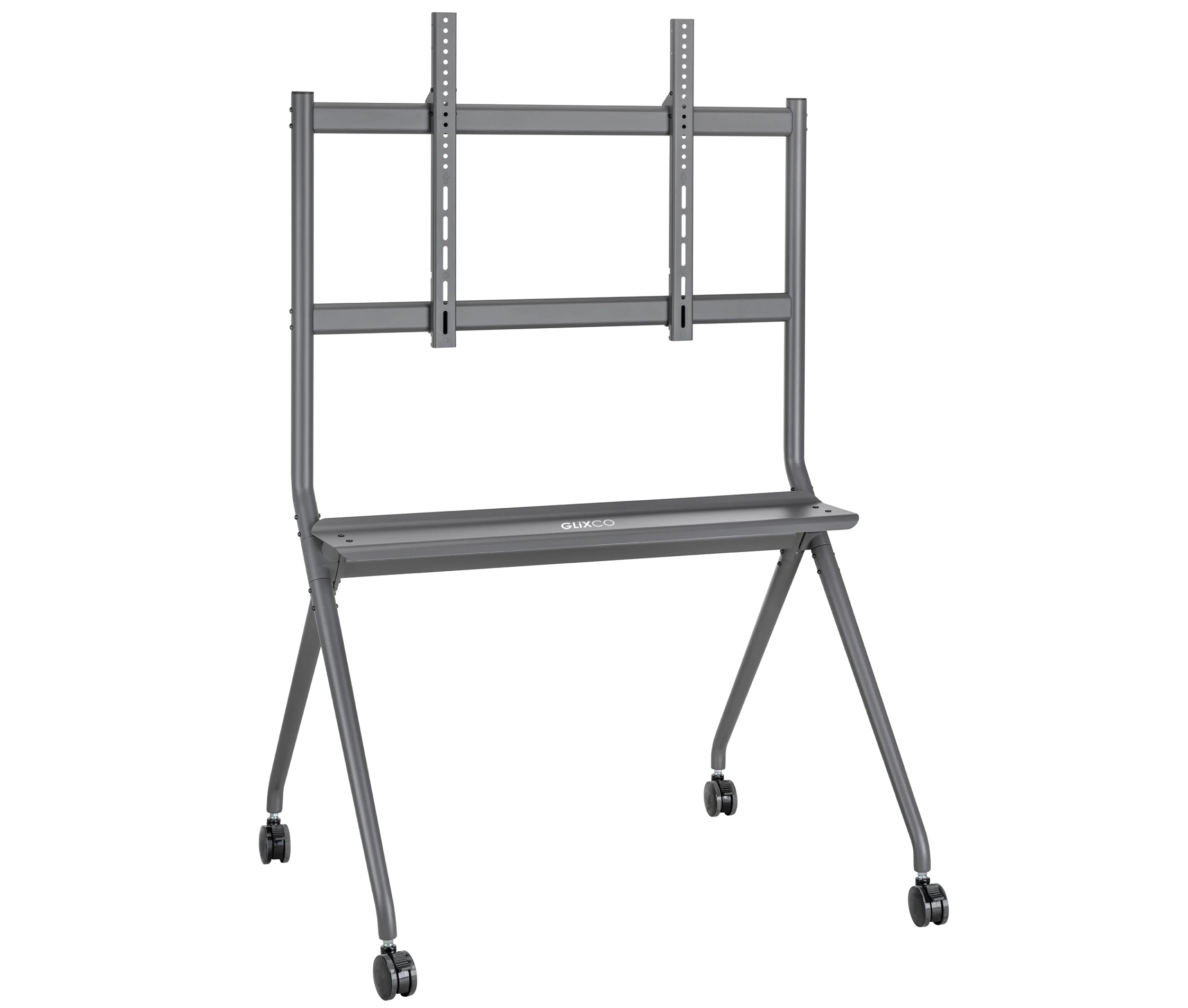 Rack Pedestal con Ruedas para TV 50 a 86 Pulg / VESA Max 800x600mm / Carga 120 kg