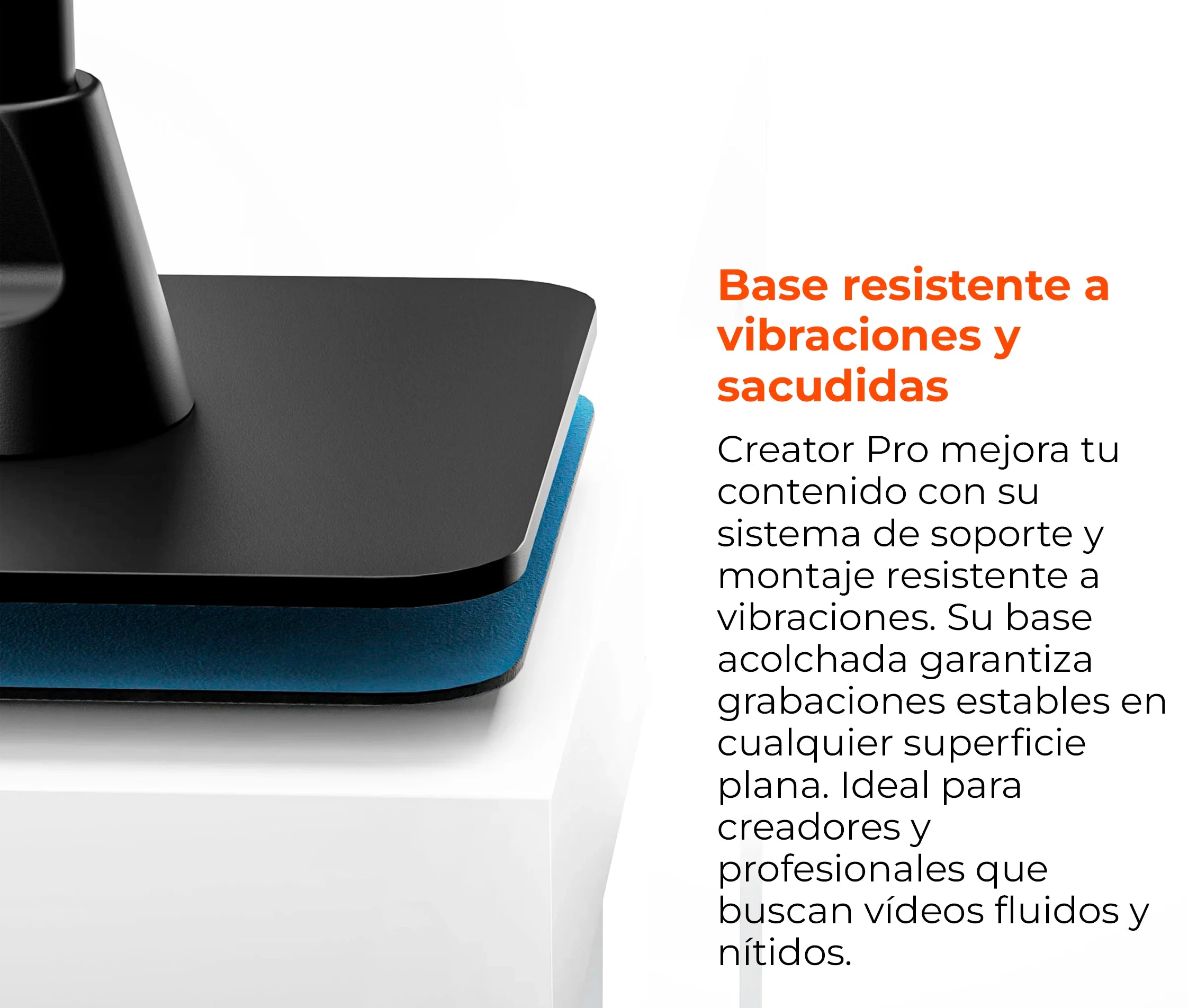 Soporte de escritorio con Base para Tablet 7 a 18 pulg y Celulares o Pico Mini Proyector / incluye Aro de luz Led/ Ideal para transmisión en vivo