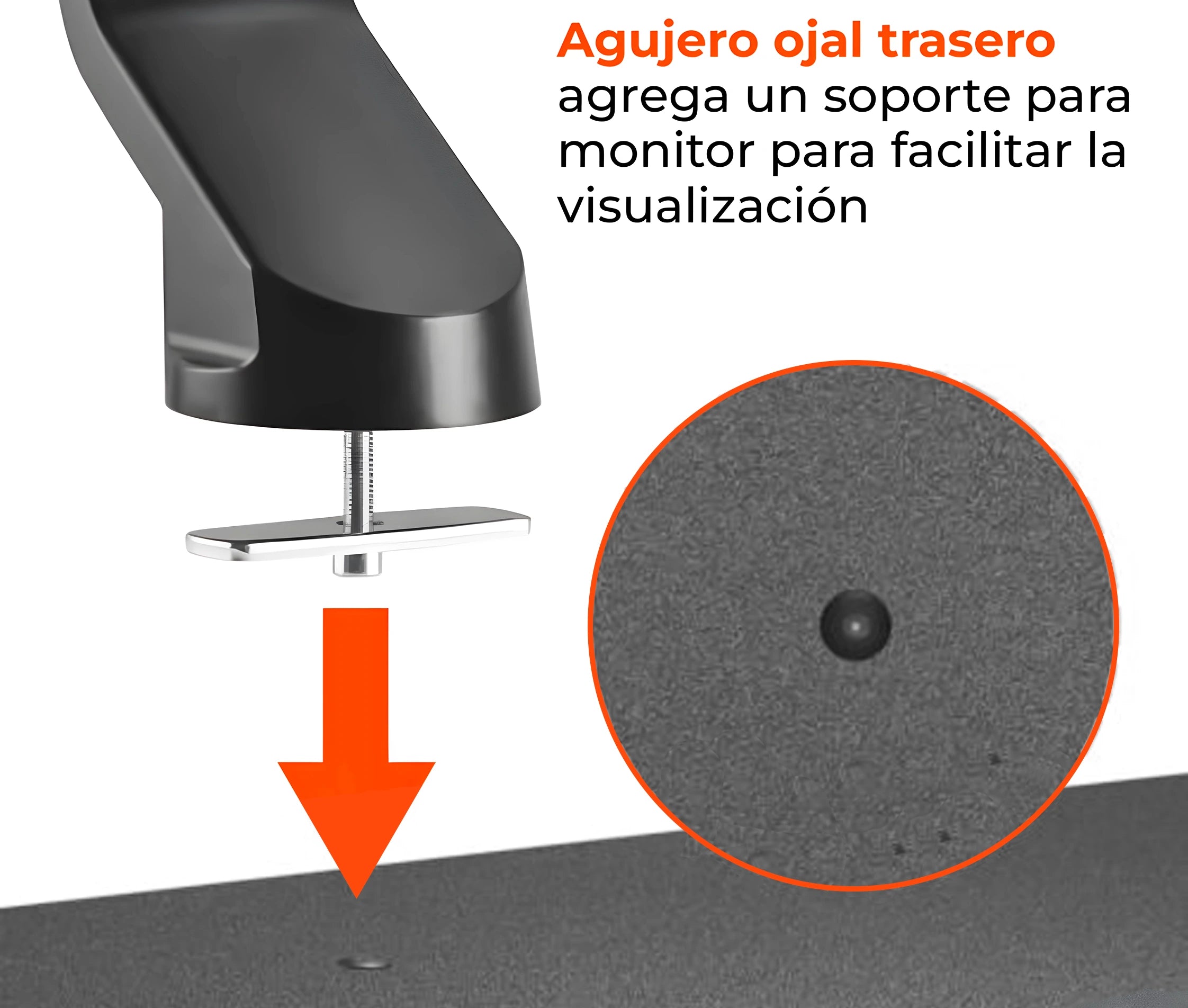 Escritorio Sobremesa 95x40 cm con Altura Regulable 11.5 a 50 cm para trabajar Sentado o Parado