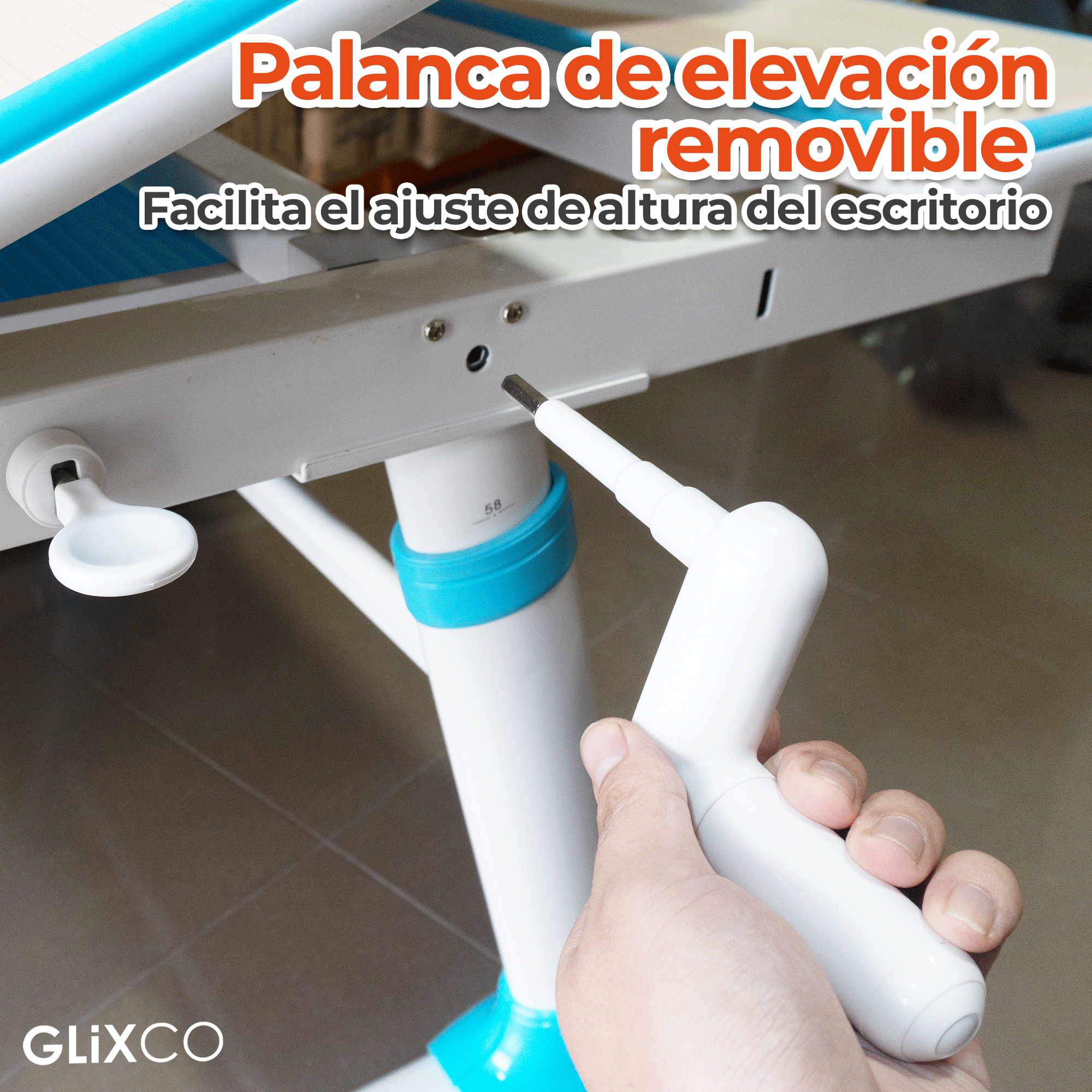 Escritorio para Niños 3 a 17 años / Grande / Medida 98x70 cm