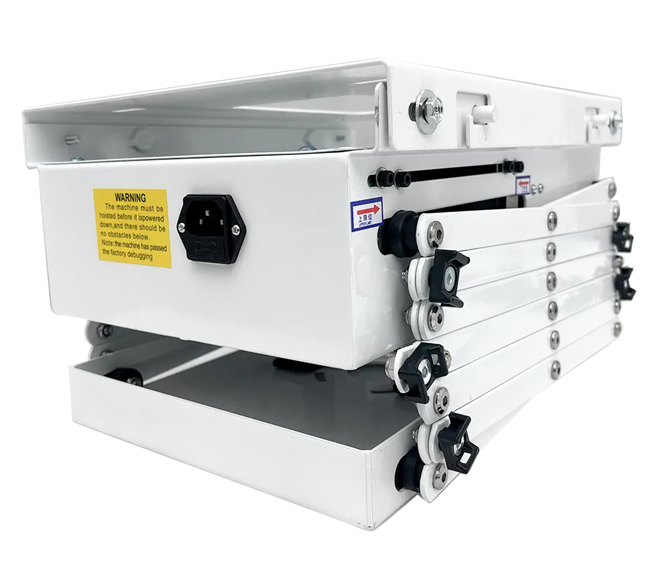 Rack Soporte Eléctrico para Proyector Pesado - Carga 30 kg / Doble Motor / Altura Max 100cm