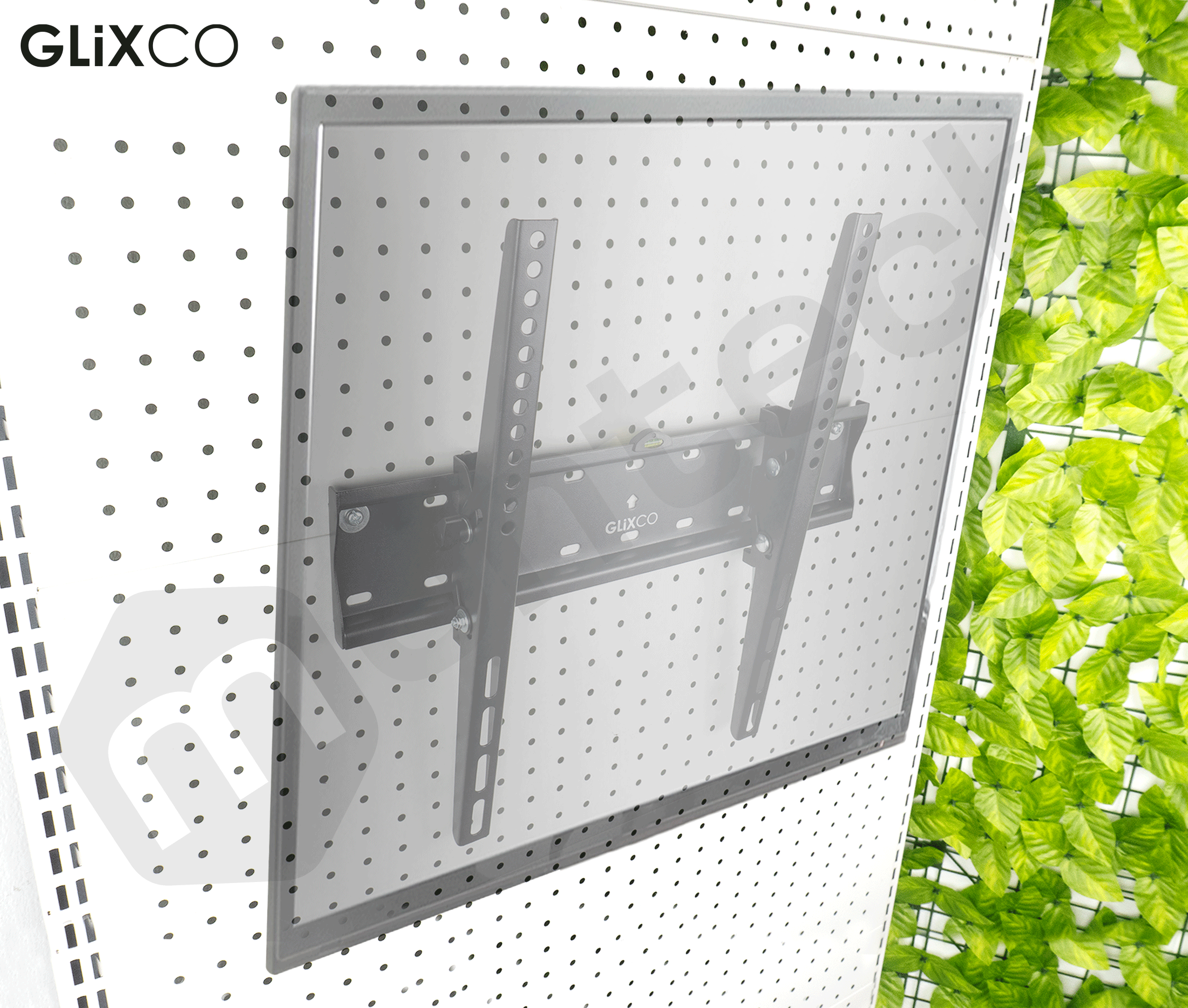 Rack Fijo con inclinación TV 32 a 55 Pulg / VESA Max 400x400mm / Carga 40 kg