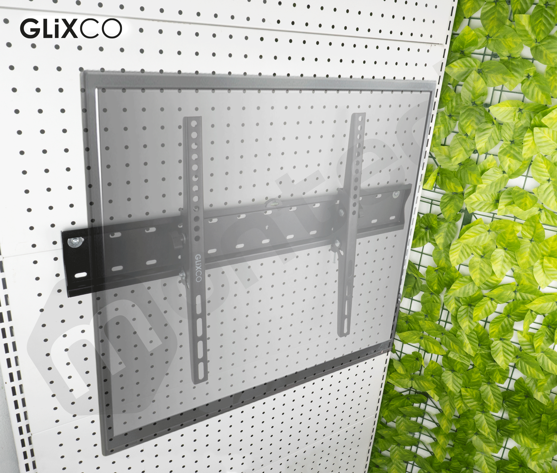 Rack Fijo con Inclinación para TV 37 a 70 Pulg / VESA Max 600x400mm / Carga 40 kg