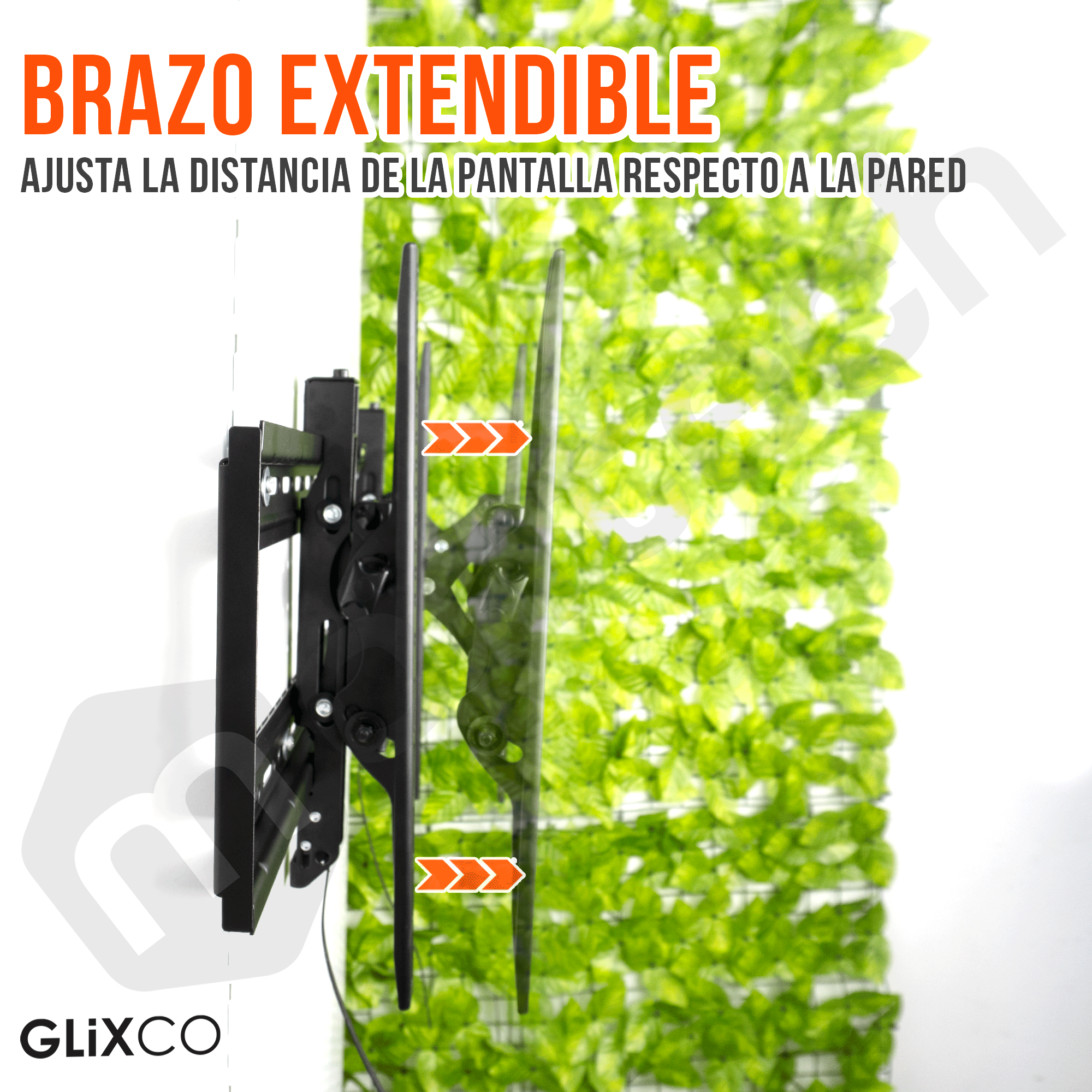 Rack Fijo con Inclinación para TV 43 a 90 Pulg / VESA Max 800x400mm / Carga 70 kg