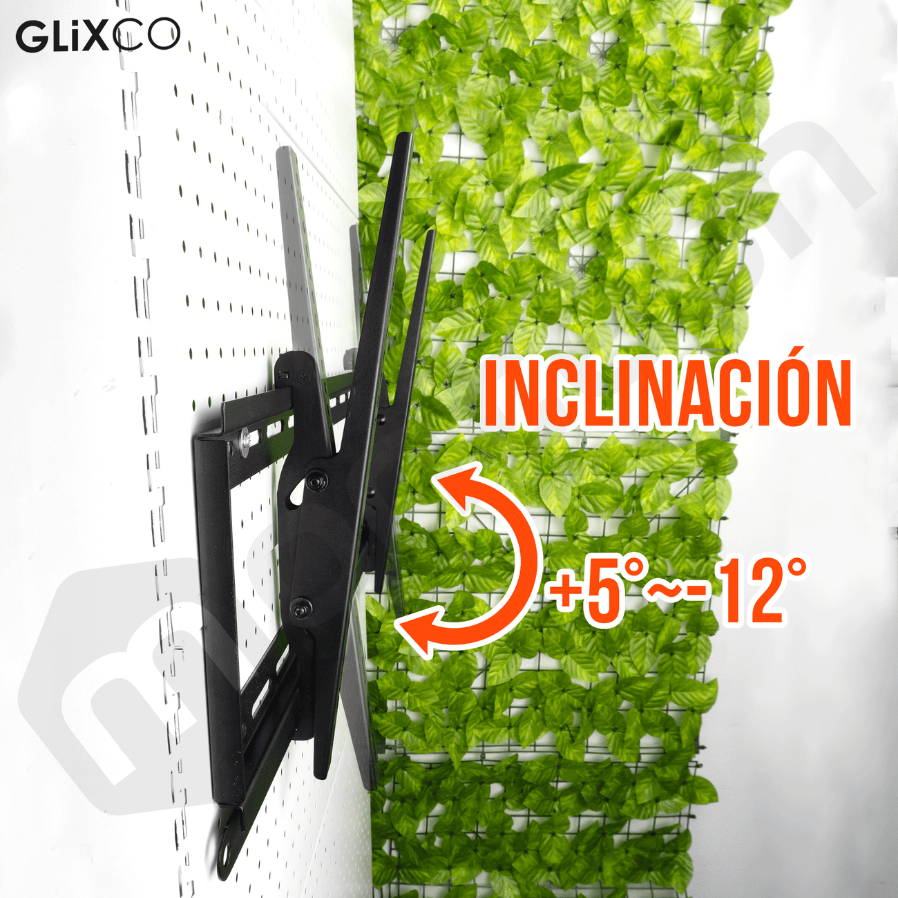 Rack Fijo con Inclinación para TV 43 a 90 Pulg / VESA Max 800x400mm / Carga 70 kg