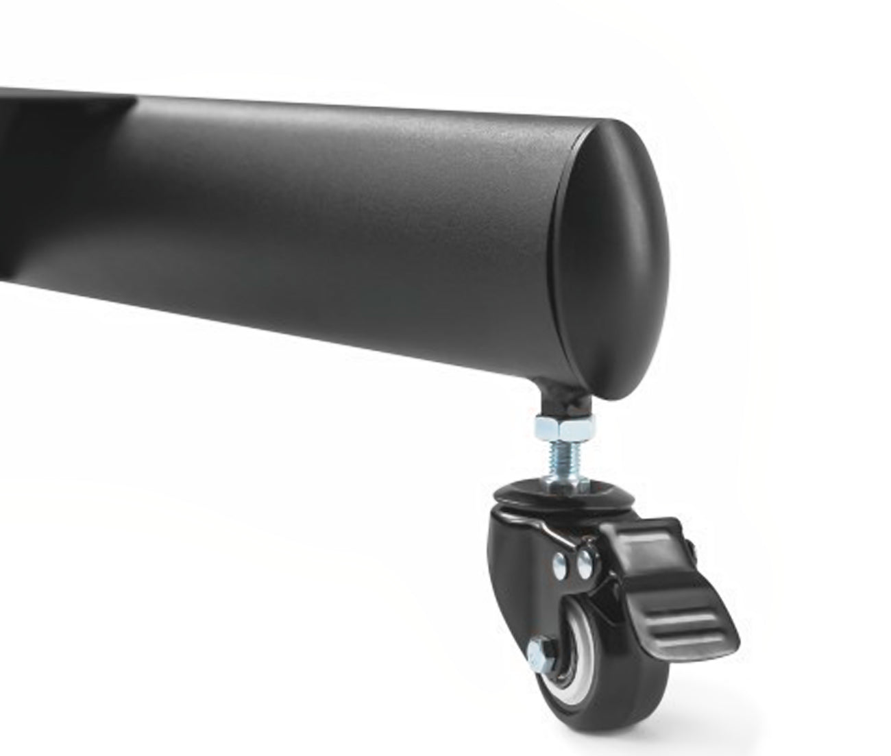 Pedestal con Ruedas para 2 Monitores 13 a 32 Pulg con Soporte para CPU y teclado