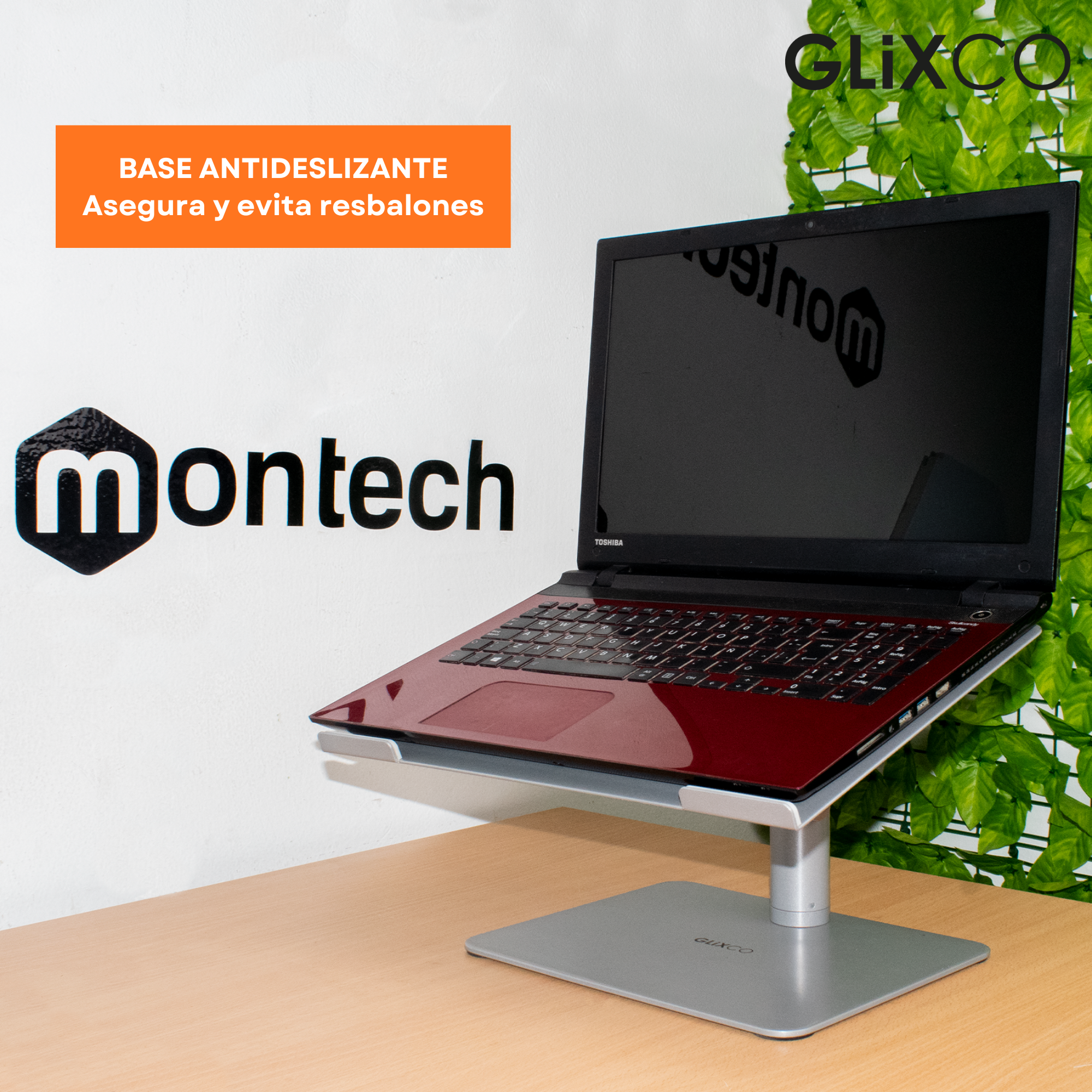 Soporte Elevador para Laptop de 11 a 17 Pulg / Altura Regulable