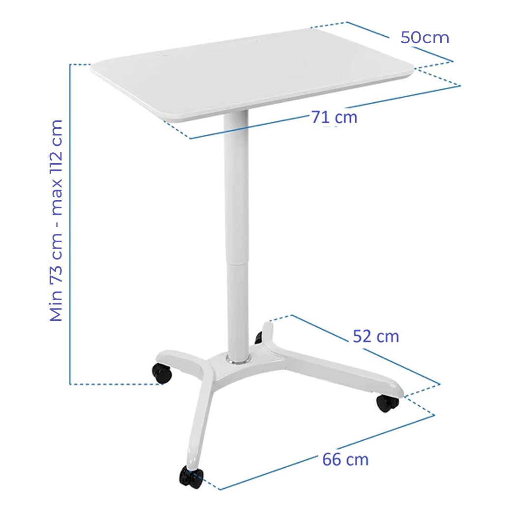 Mesa Escritorio para Laptop con Altura Regulable 73 a 112 cm / Trabaje Parado o Sentado
