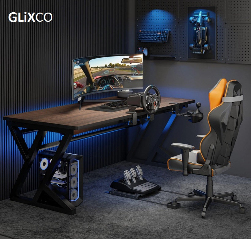 Soporte Gamer para Timon, Pedal y Palanca de Cambio / Rally Simulador de Carrera