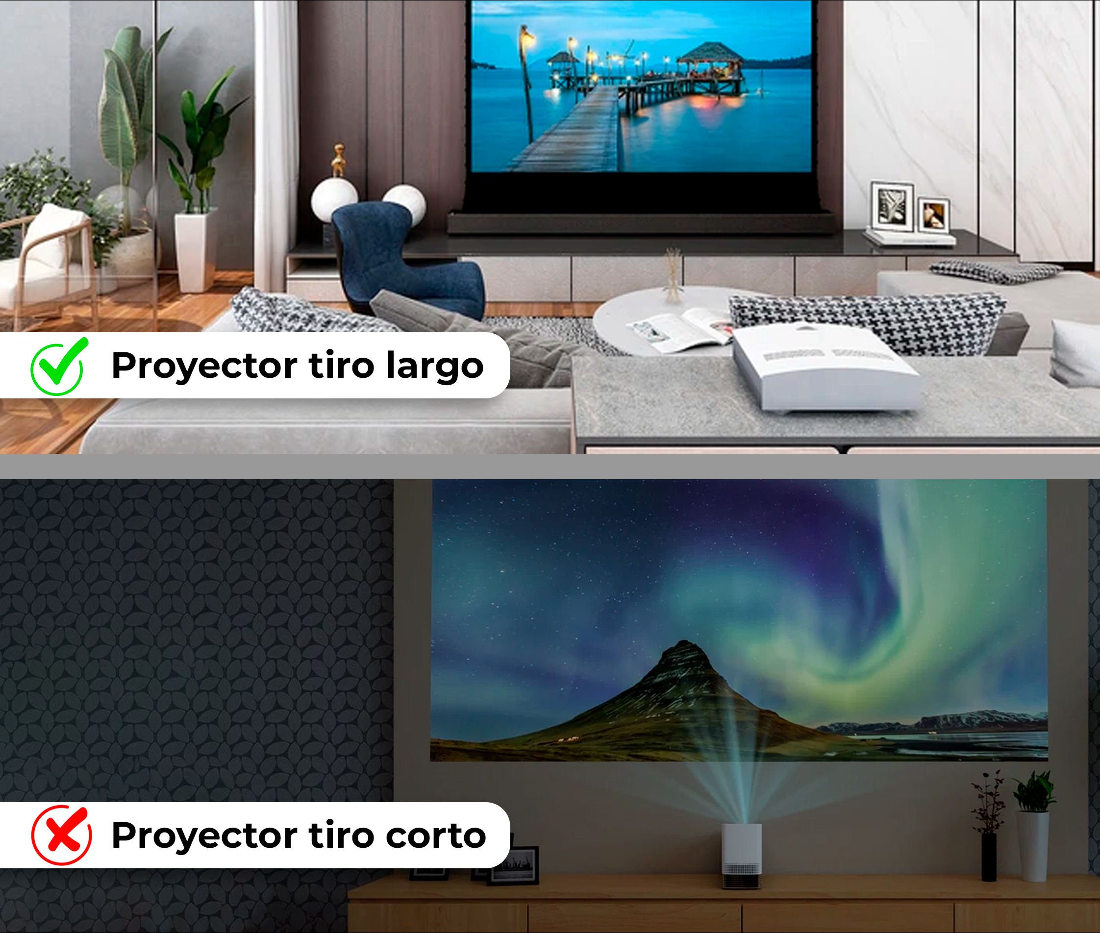 Ecran Manual Gris Mate 100 Pulg (16:9) 2.21x1.25 m