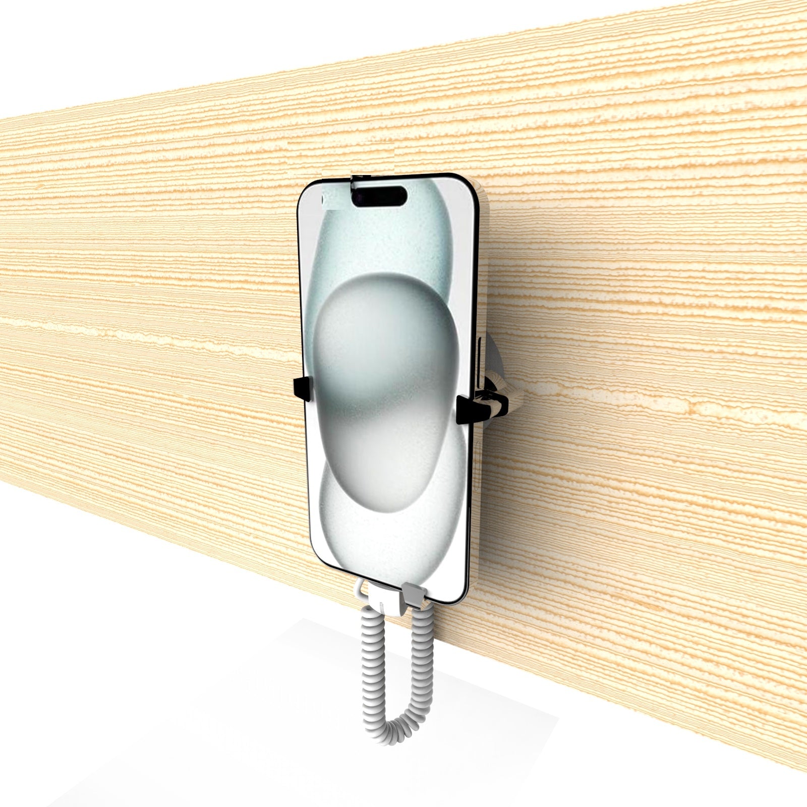 Soporte Antirrobo para Celular con Alarma de Seguridad Y Abrazadera
