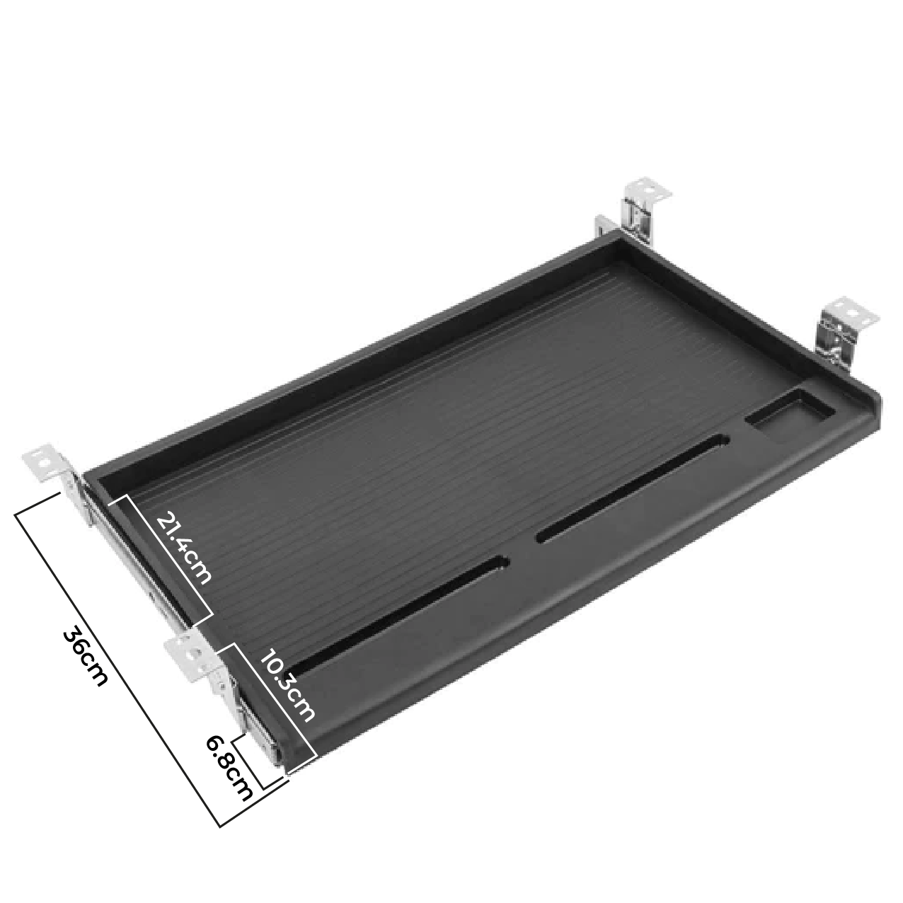 Bandeja Deslizante para Teclado - Debajo del Escritorio