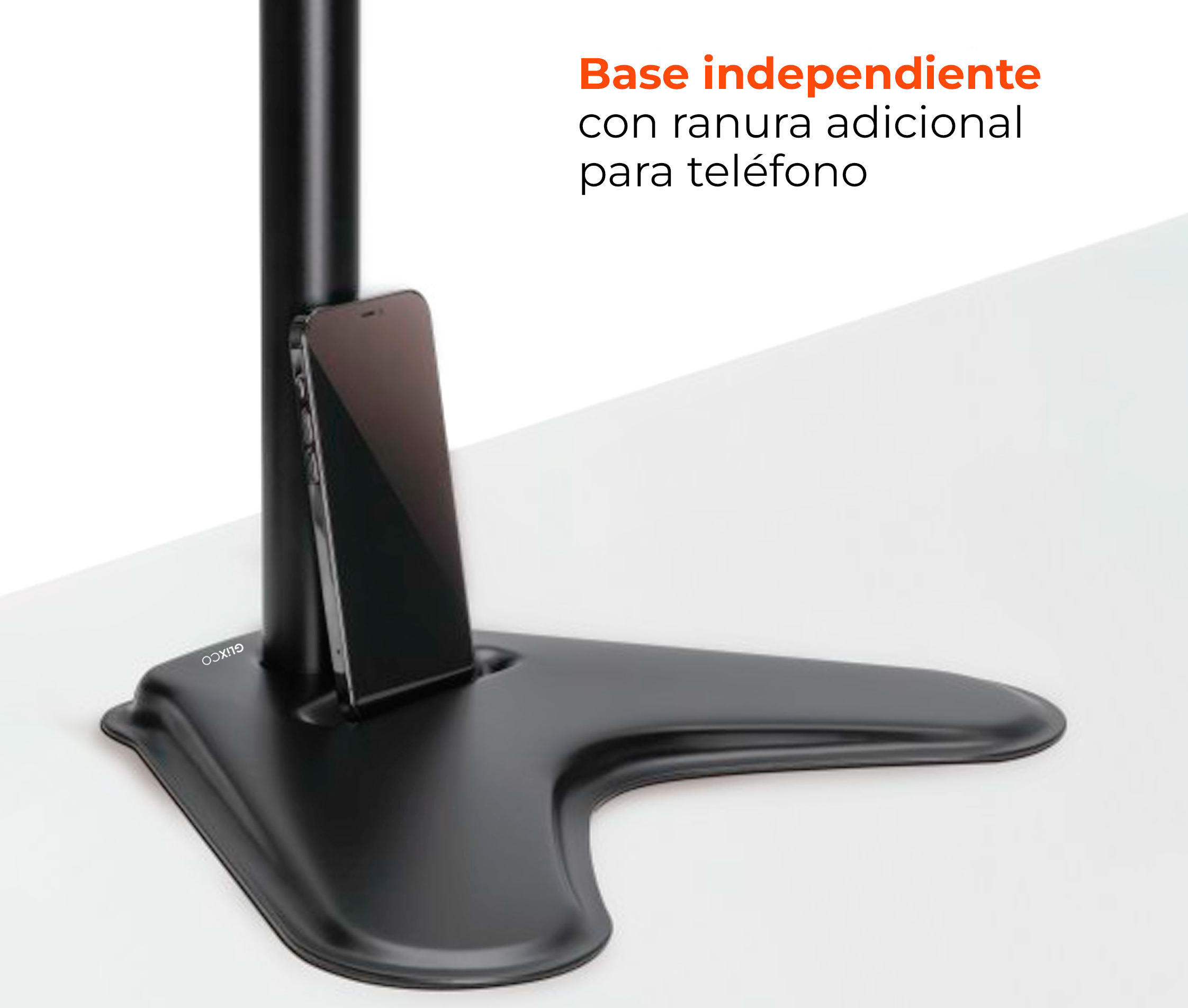 Rack Soporte con Base para Monitor 17 a 32 pulg