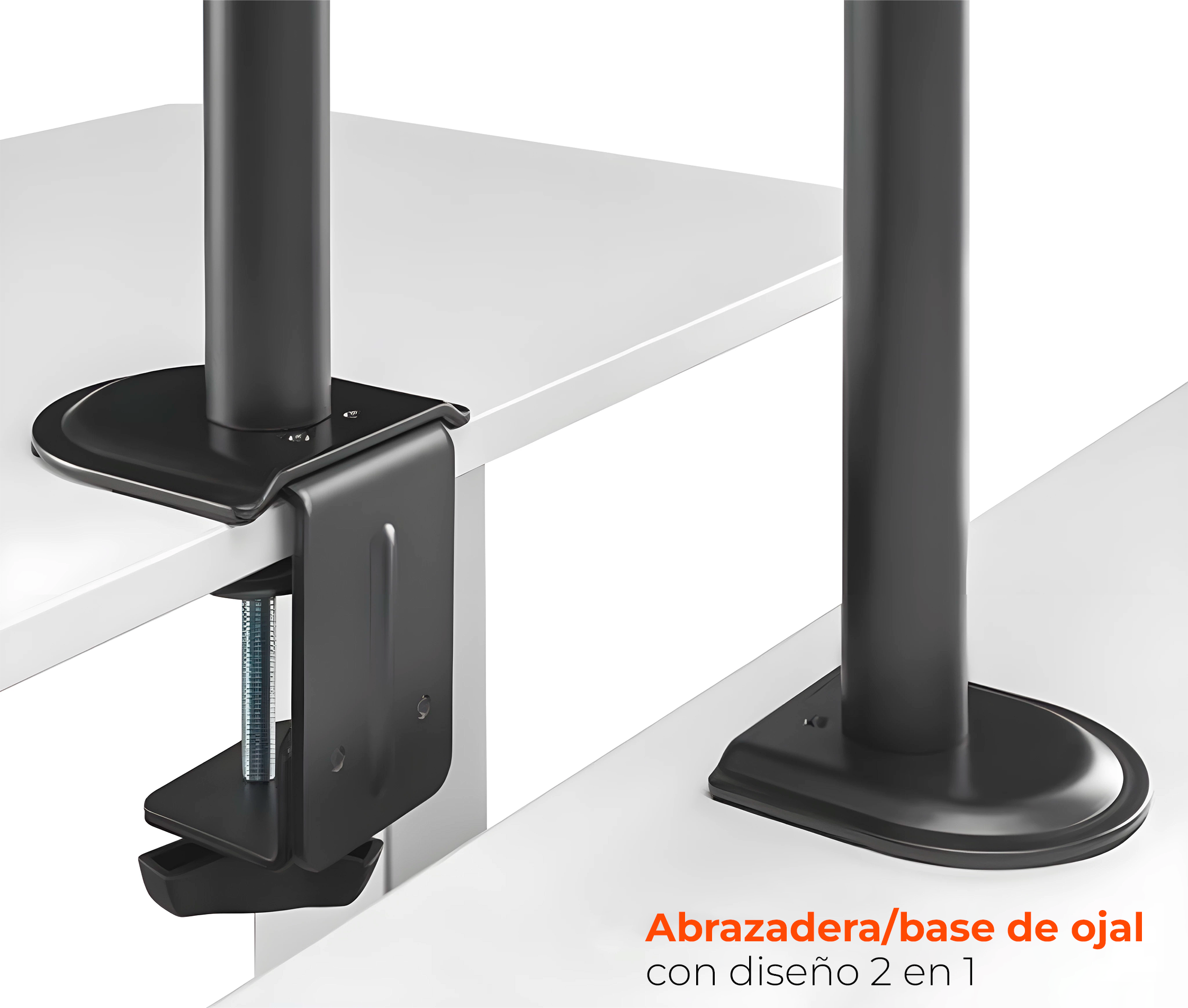 Rack Soporte de Escritorio para Monitor 17 a 32 Pulg