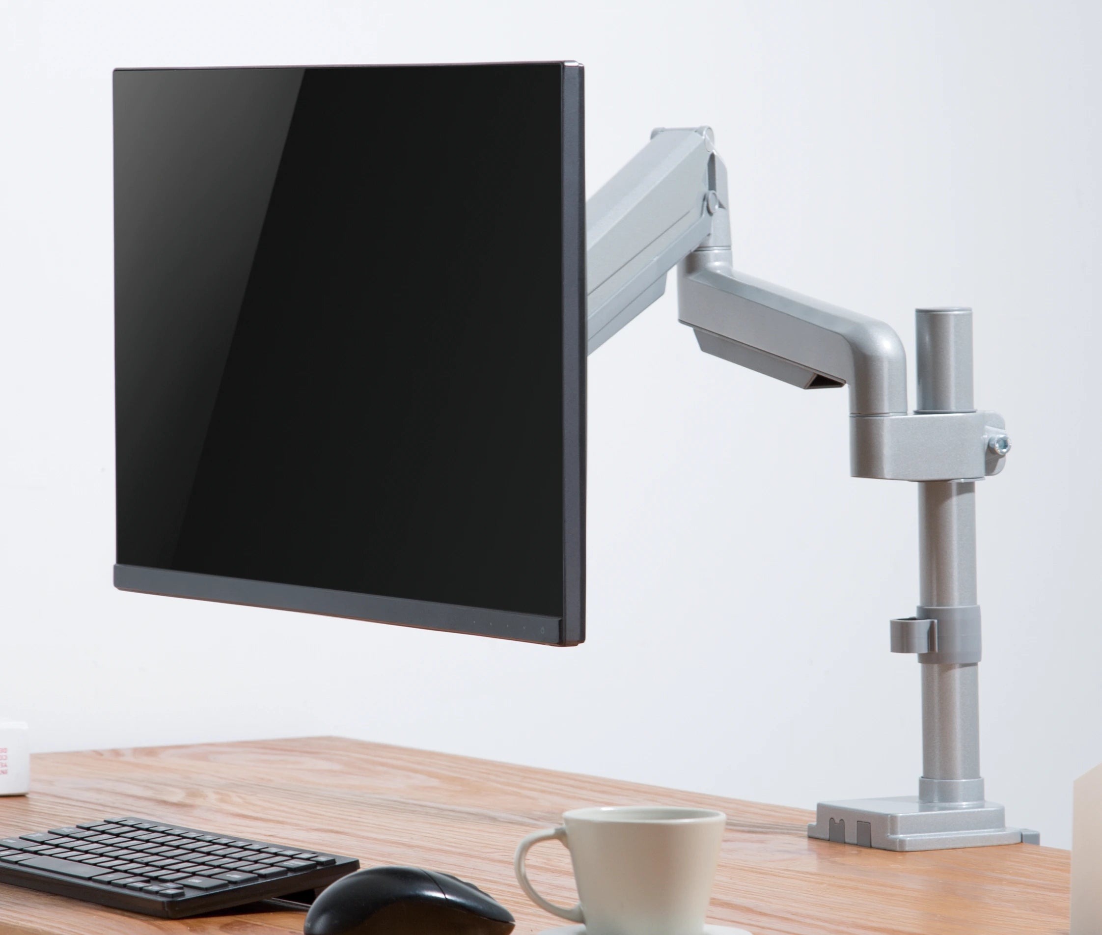 Rack Soporte con Gas Spring de Escritorio para Monitor 17 a 32 Pulg