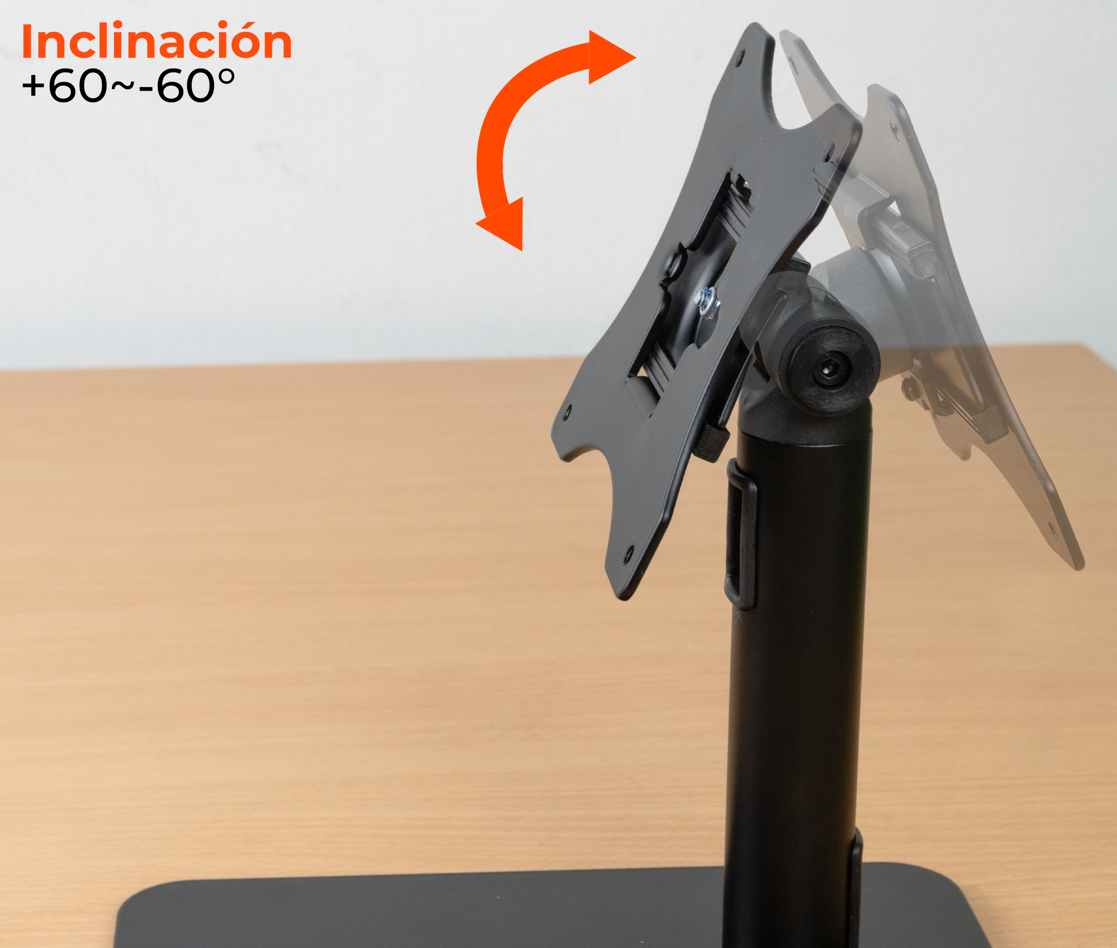 Soporte con Base para Minimonitor 8" / TFT MONITOR S811H / Tablet industrial