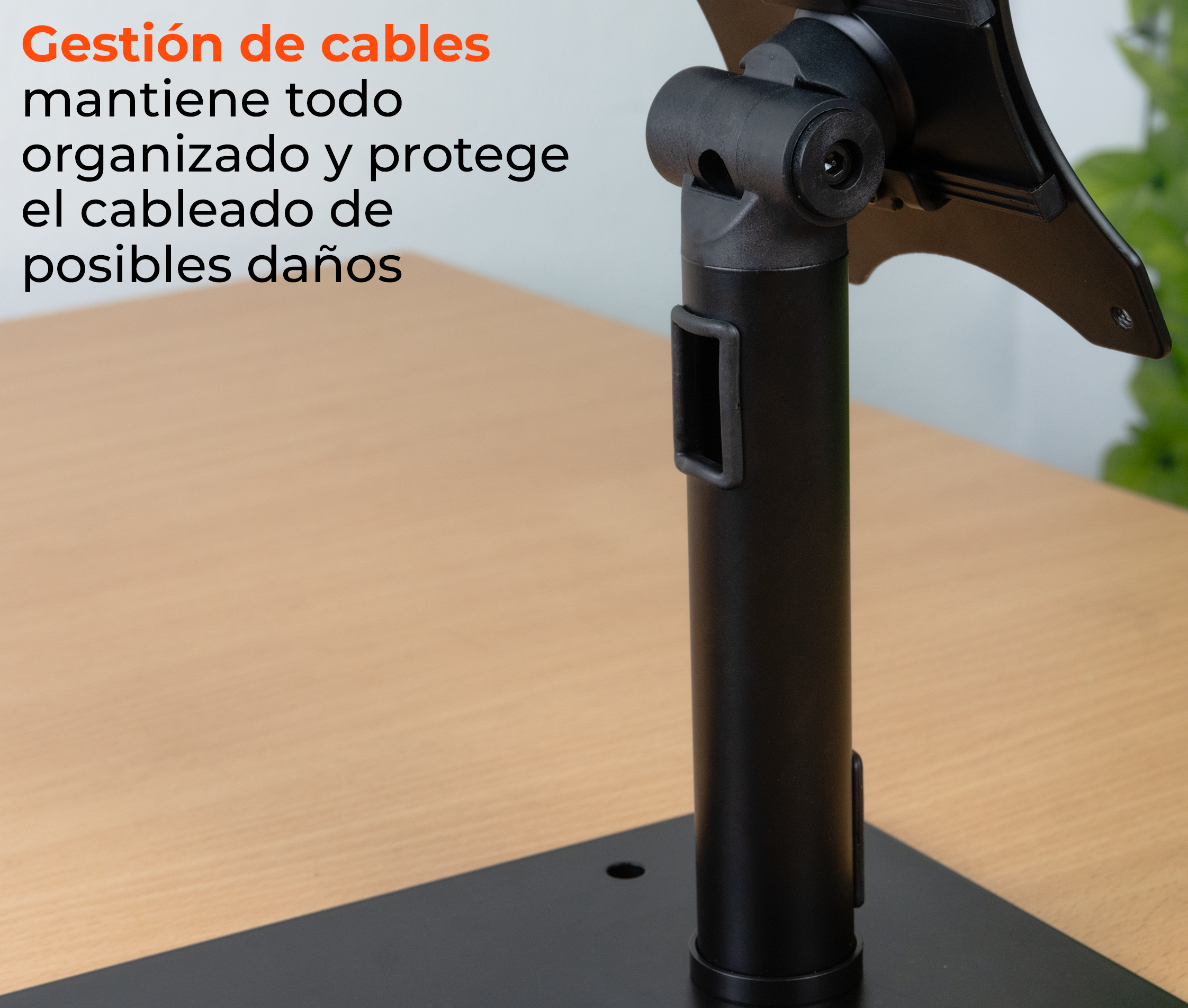 Soporte con Base para Minimonitor 8" / TFT MONITOR S811H / Tablet industrial