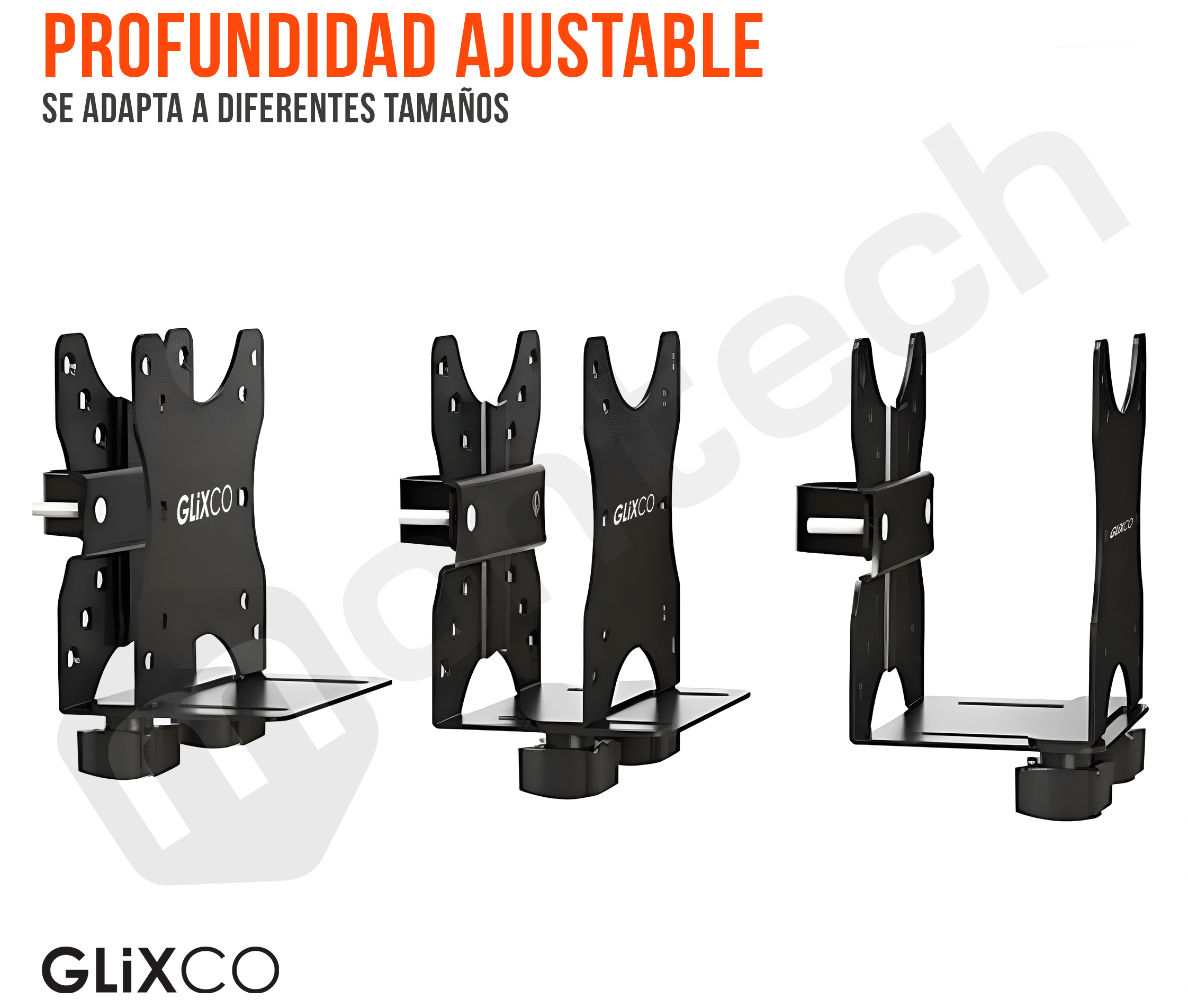 Rack Soporte de Pared para Playstation 4 / PS4 - Ancho Regulable 1.7 a 7.0cm